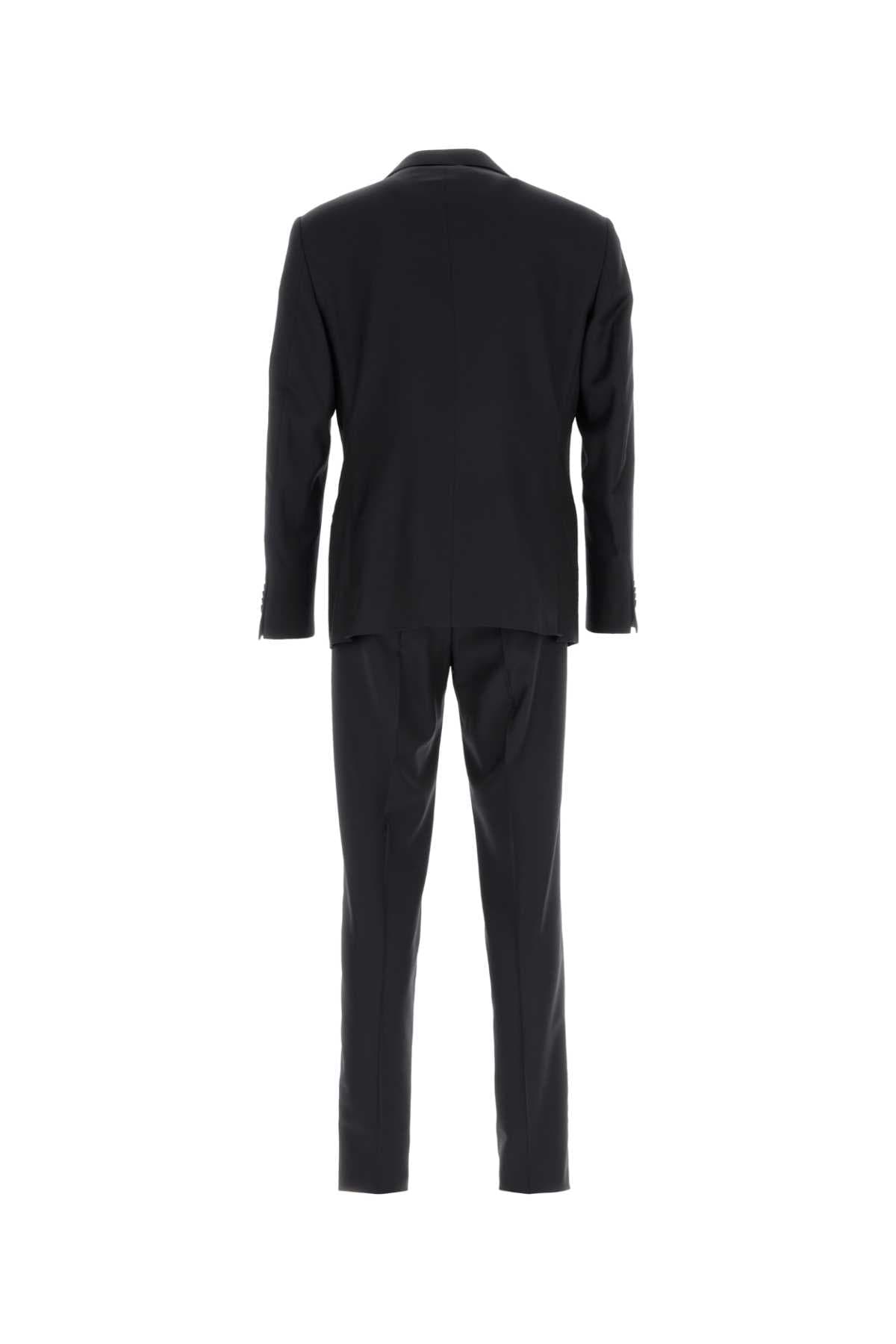 Midnight blue wool suit - мініатюра 2