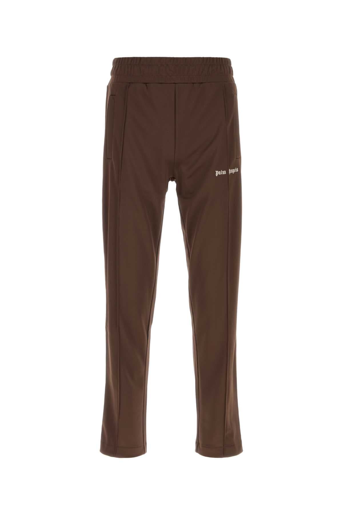 Chocolate tech fabric joggers
