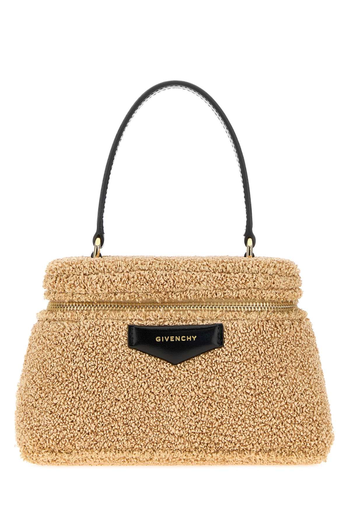 Raffia Antigona handbag
