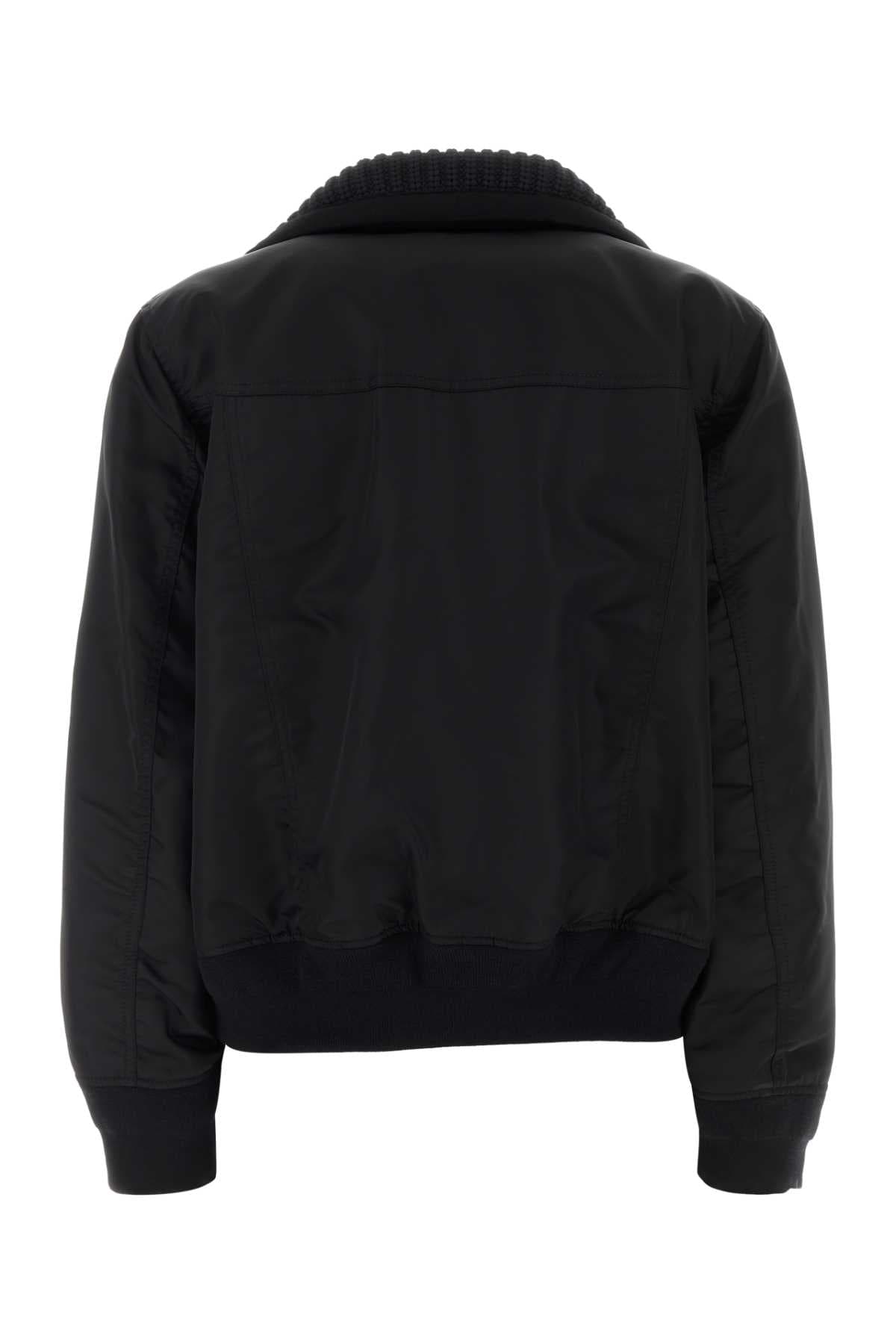 Black nylon jacket - мініатюра 2