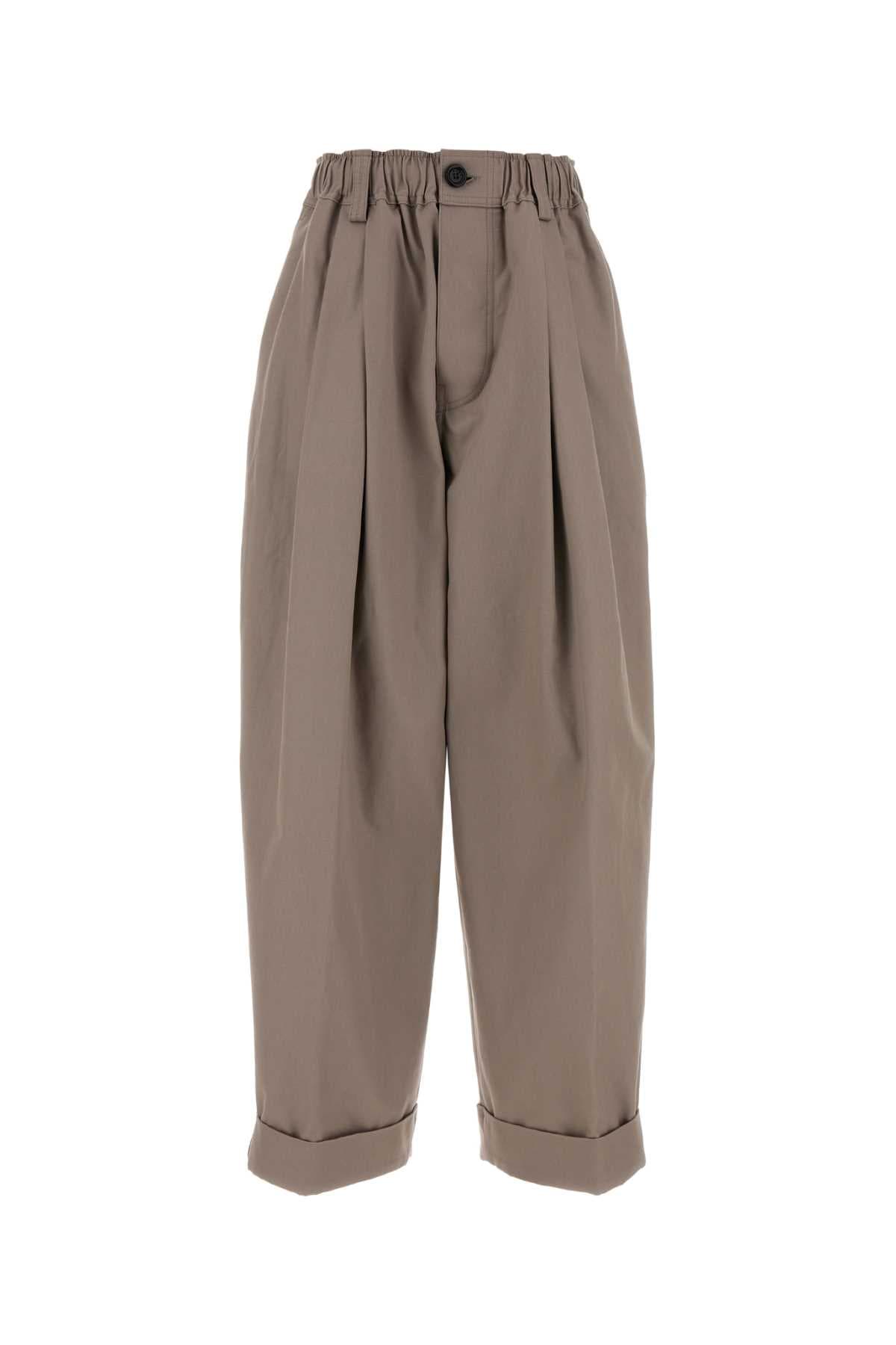Dove grey canvas pant