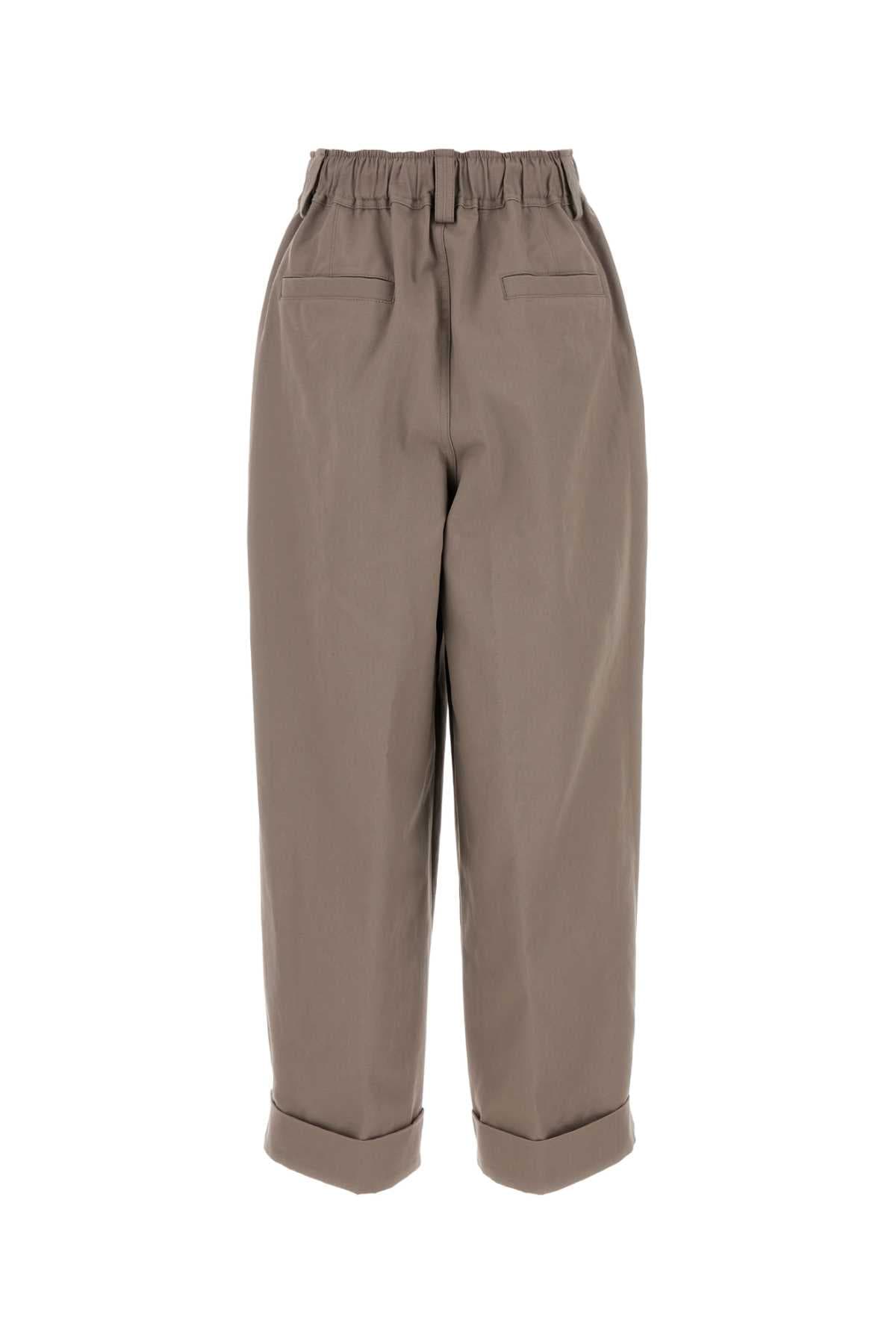 Dove grey canvas pant - мініатюра 2