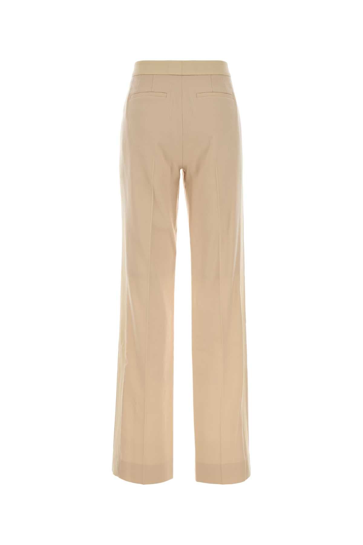 Cream stretch wool pant - мініатюра 2