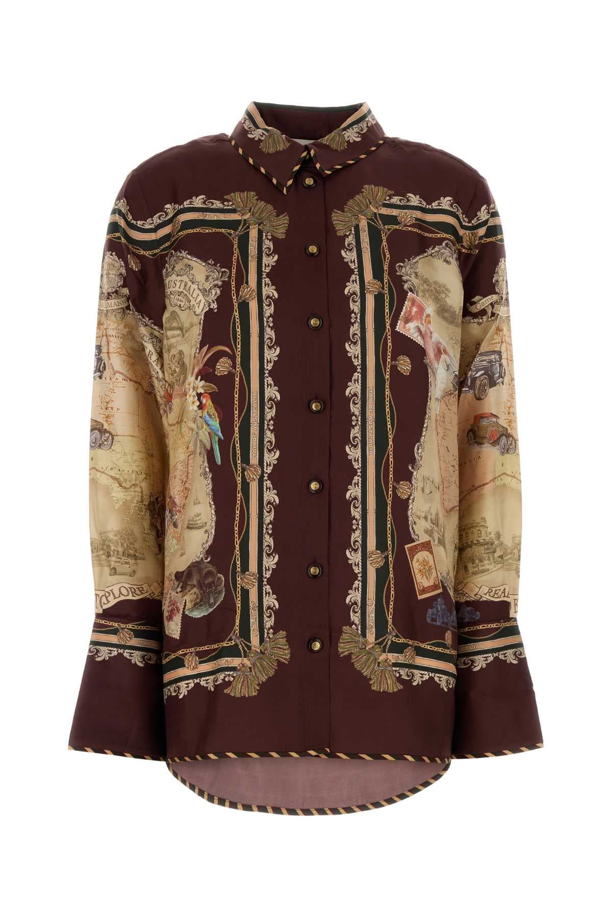 Printed twill Valiant shirt