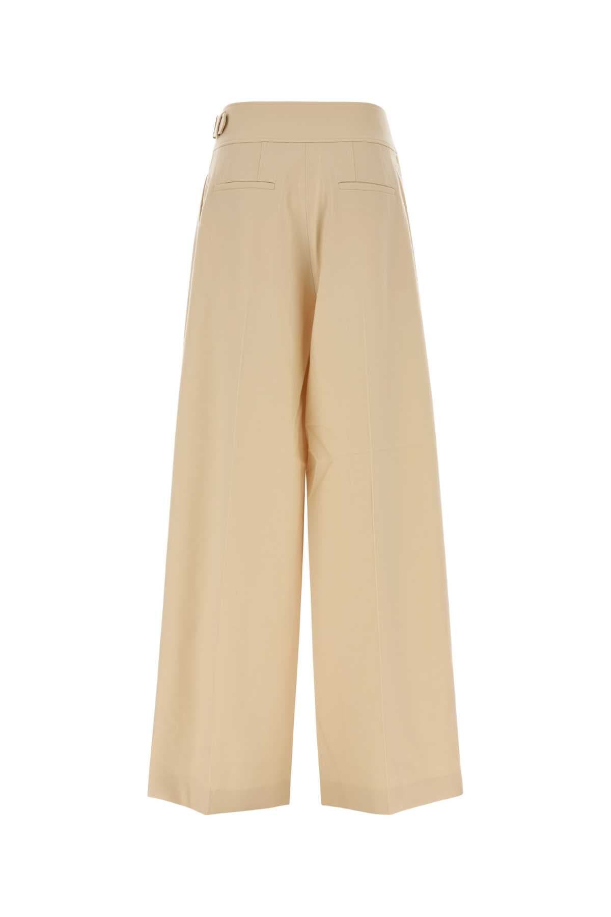 Sand stretch wool Valiant wide-leg pant - мініатюра 2