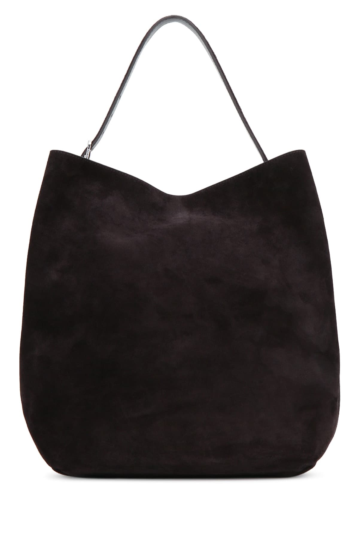 BELTED SUEDE TOTE