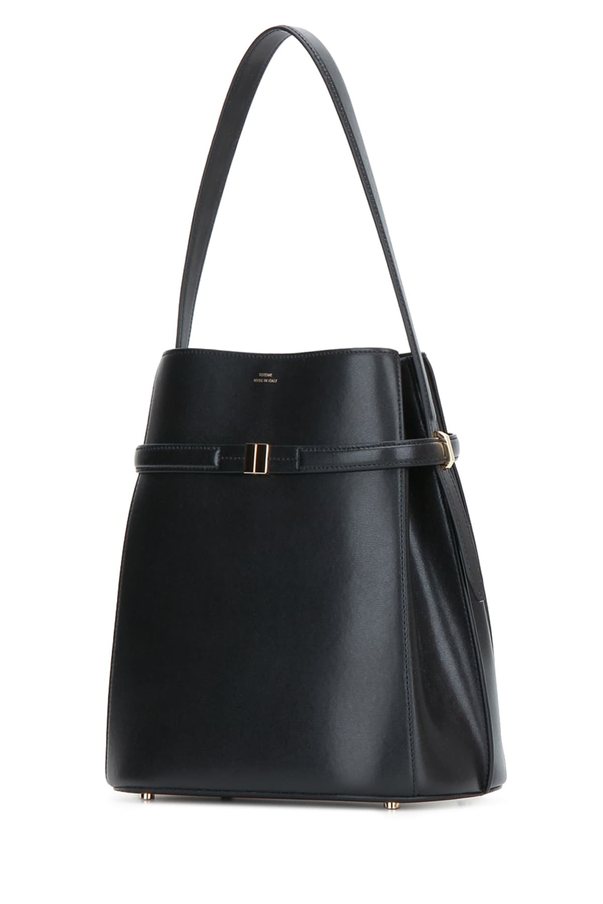 Belted leather bucket bag - мініатюра 2