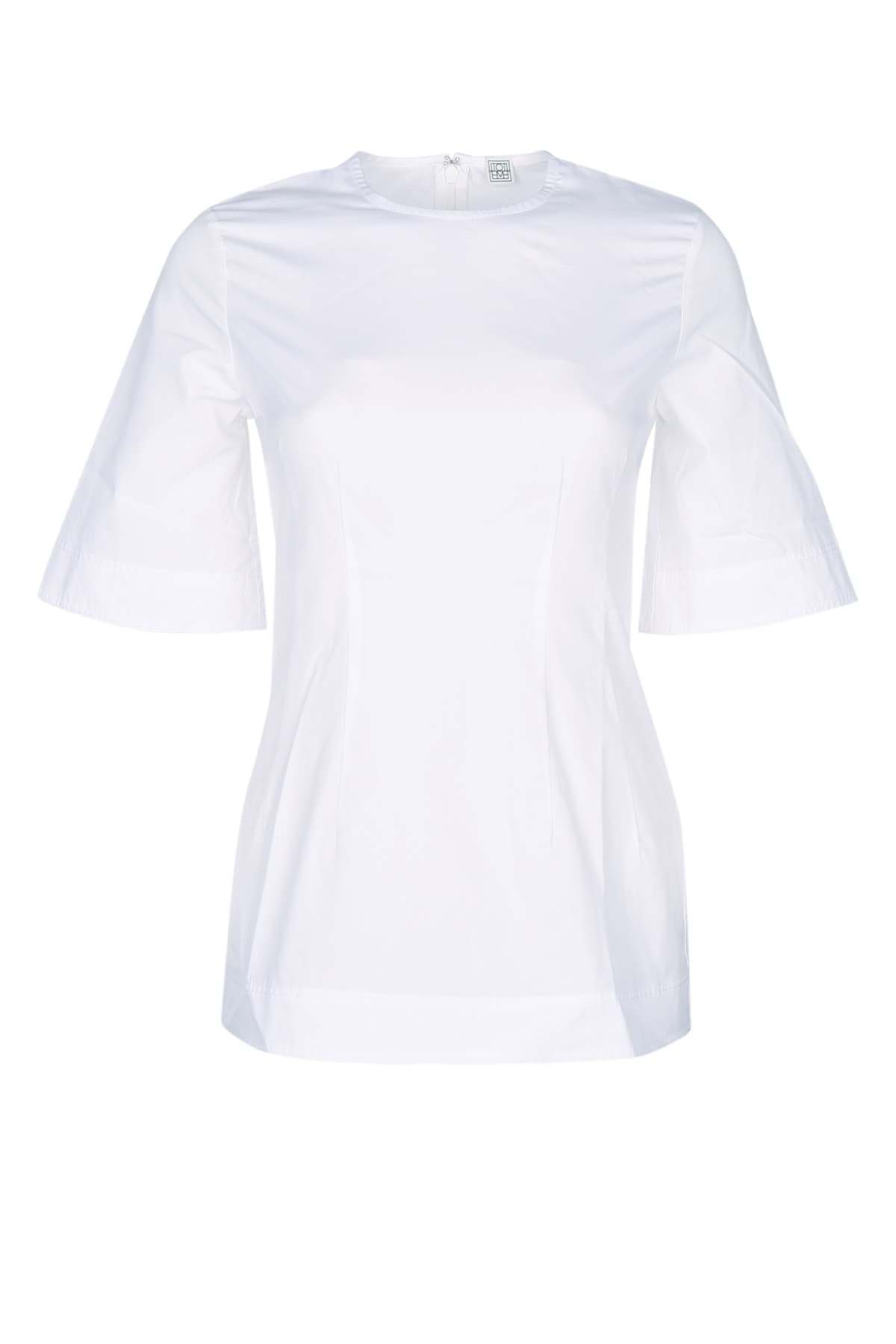 SCULPTURAL COTTON TOP