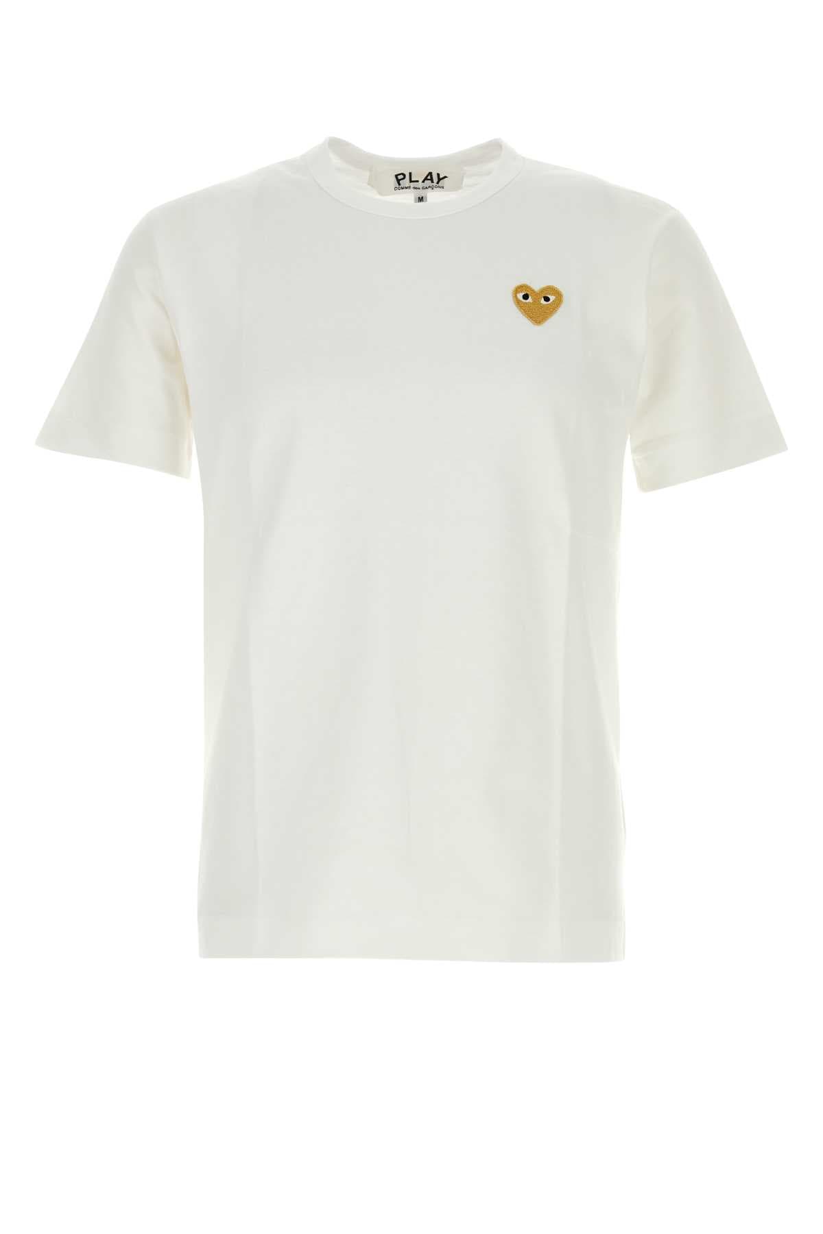 White cotton t-shirt