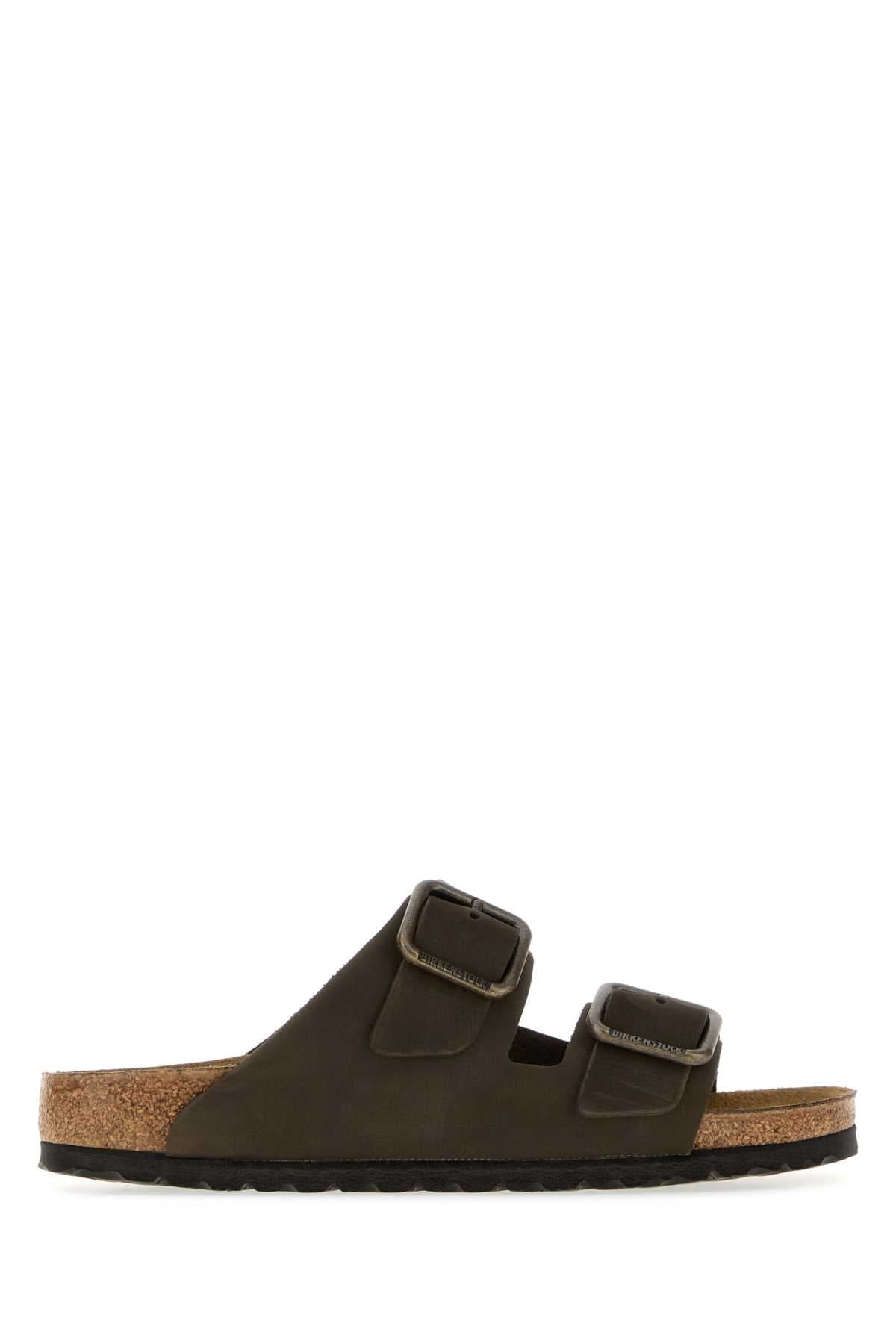 Mud suede Arizona slippers