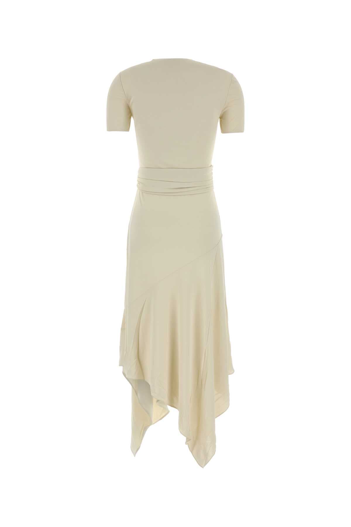 Ivory jersey dress - мініатюра 2