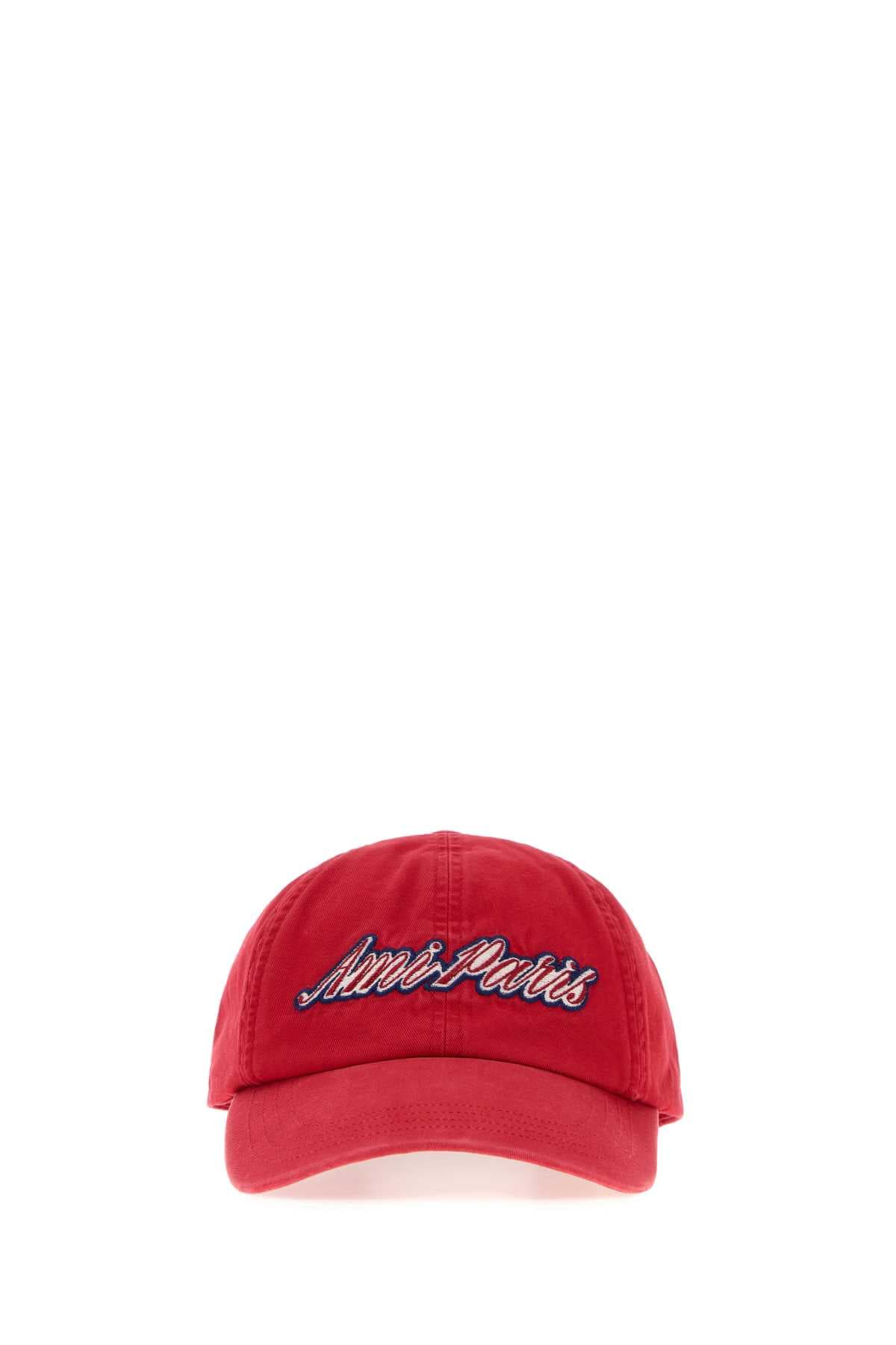 Fuchsia cotton baseball cap