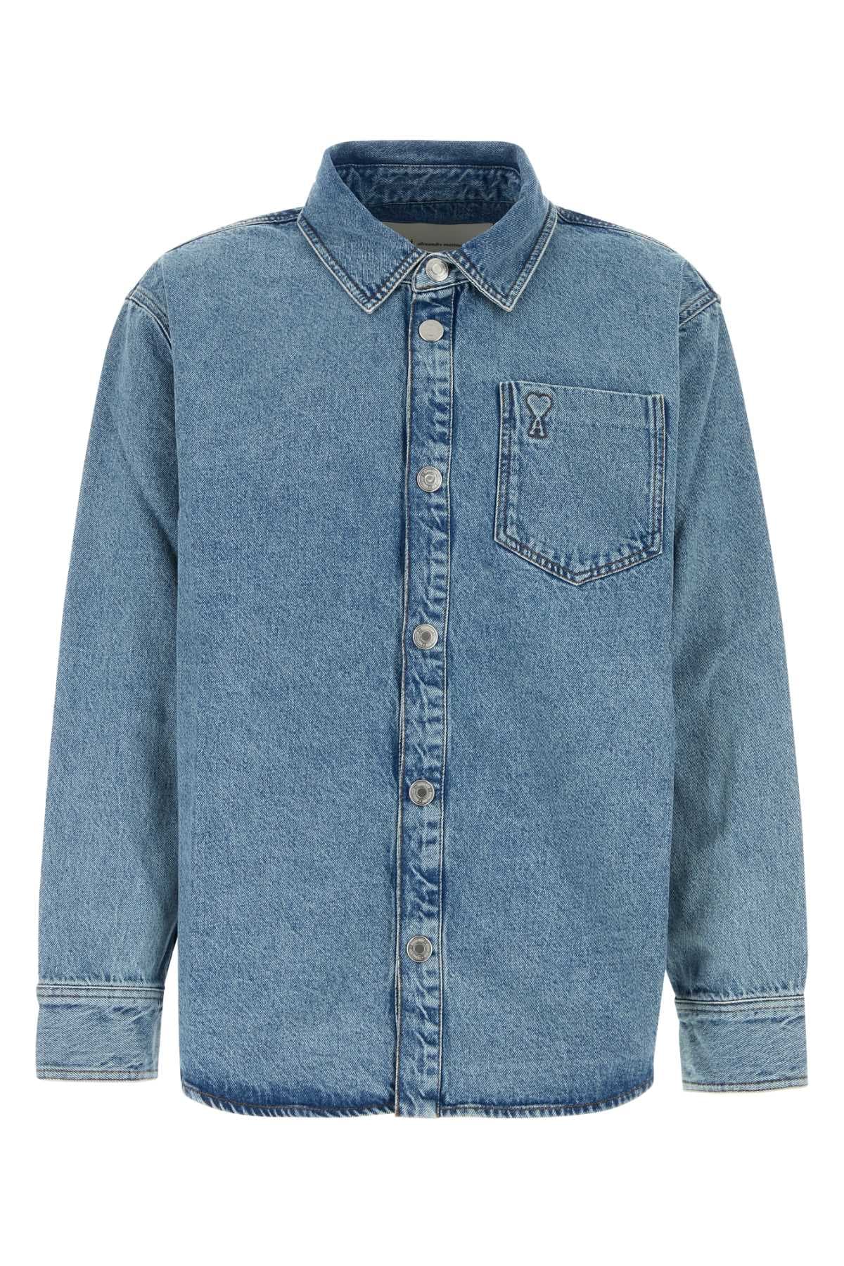 Denim overshirt