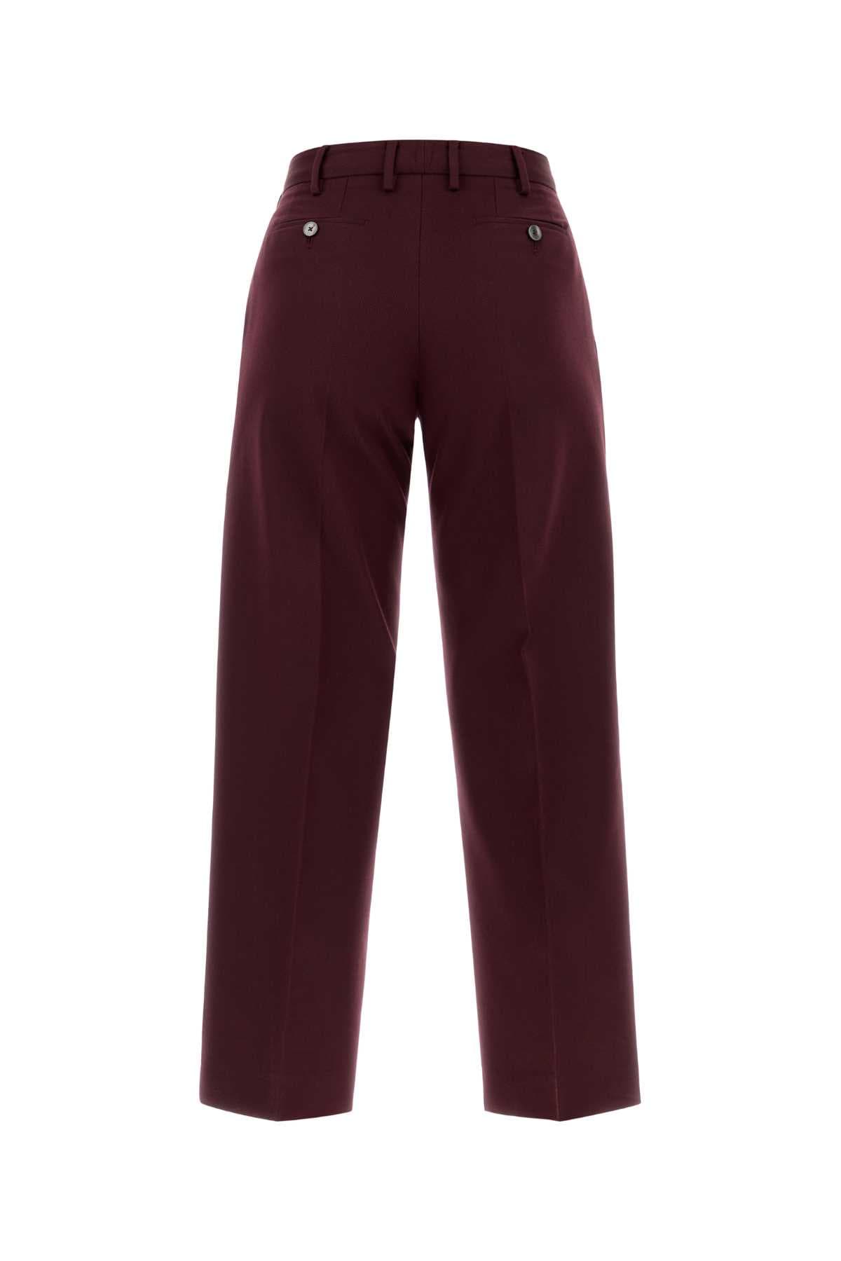 Plum cotton blend pant - мініатюра 2