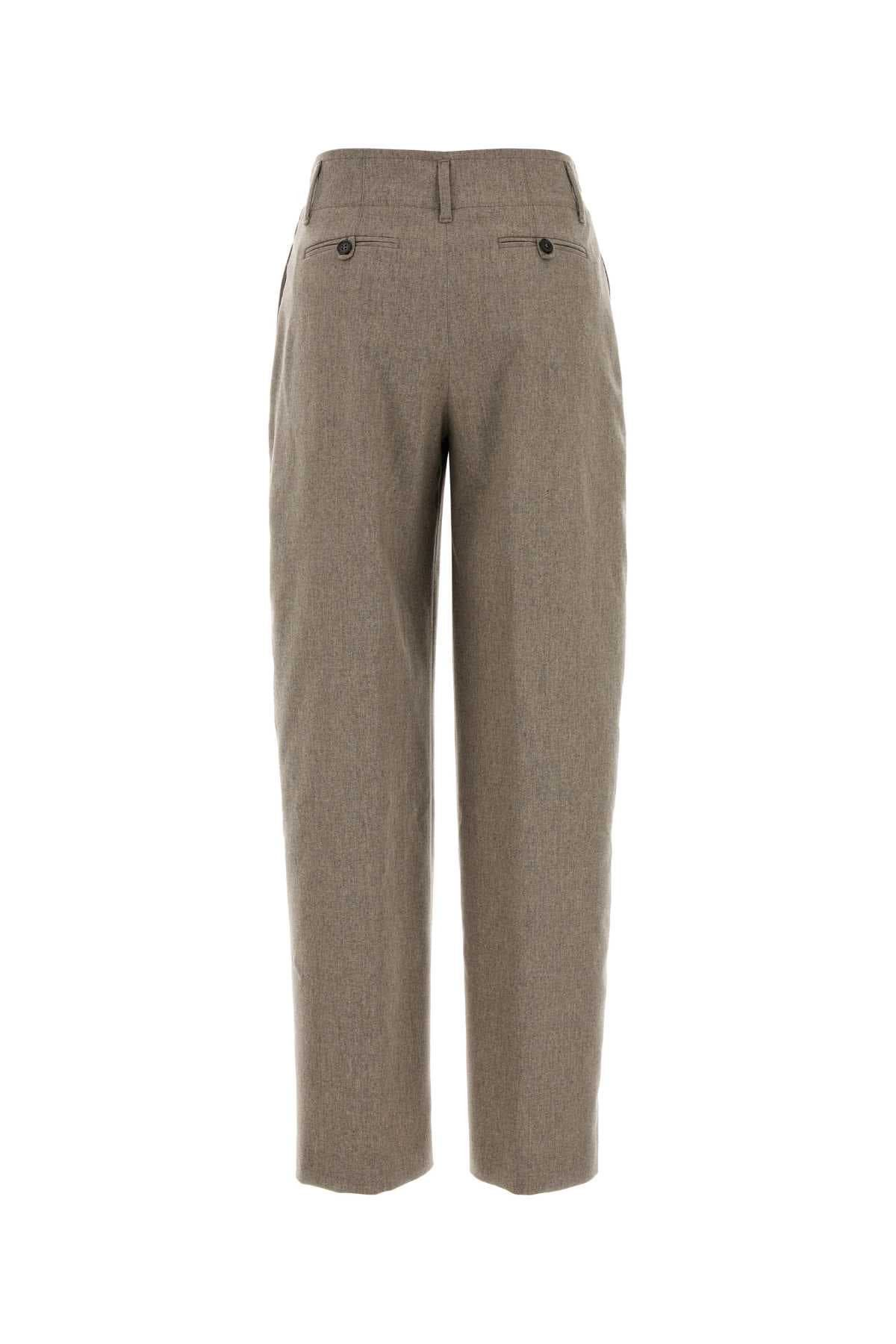 Cappuccino stretch wool blend pant - мініатюра 2