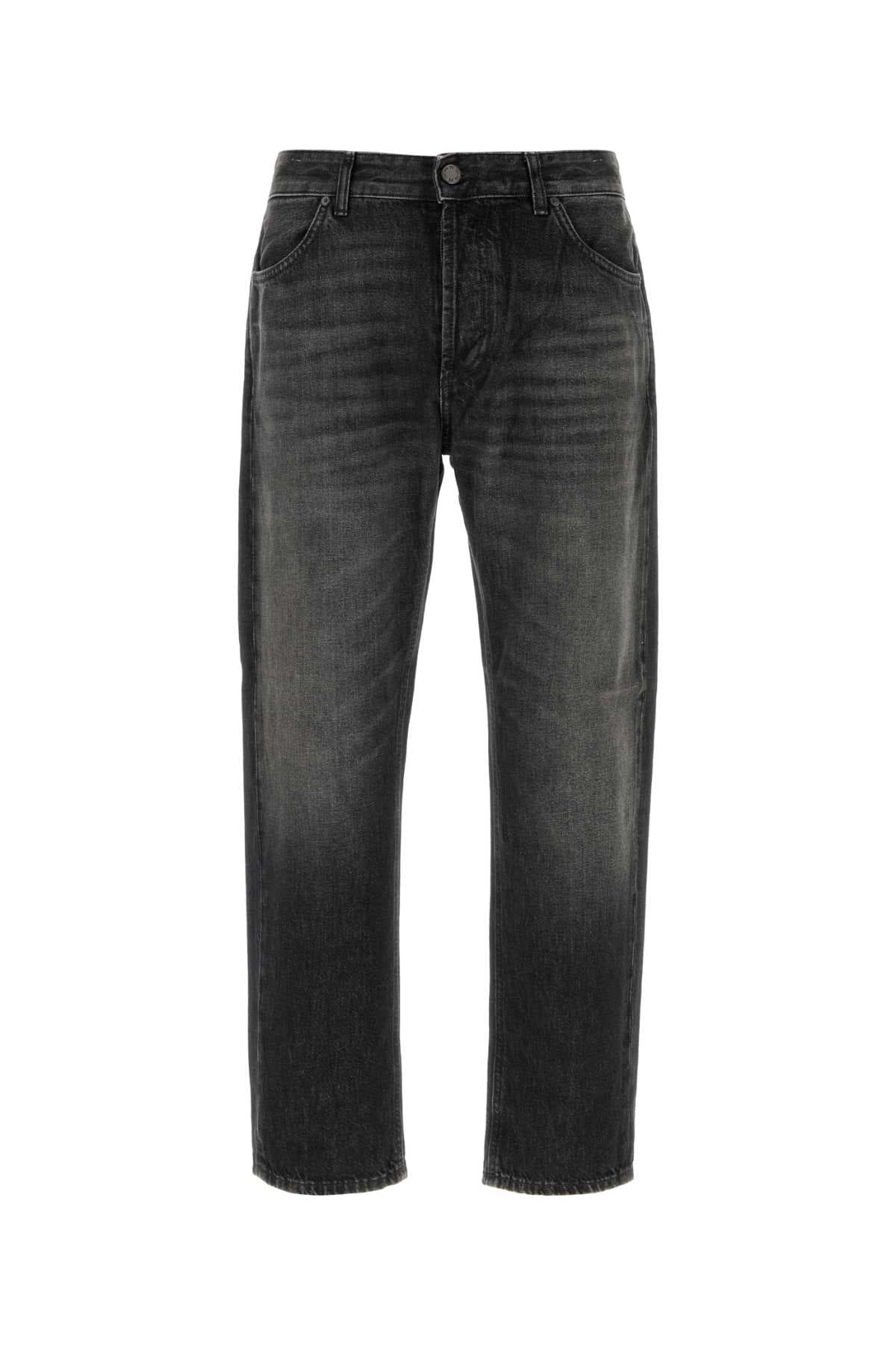 Black denim jeans
