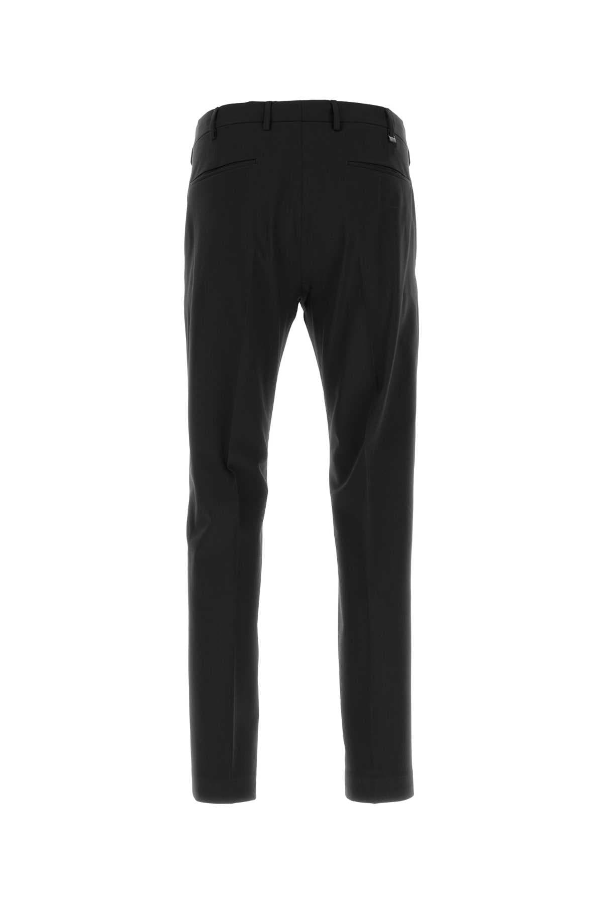 Black stretch wool pant - мініатюра 2