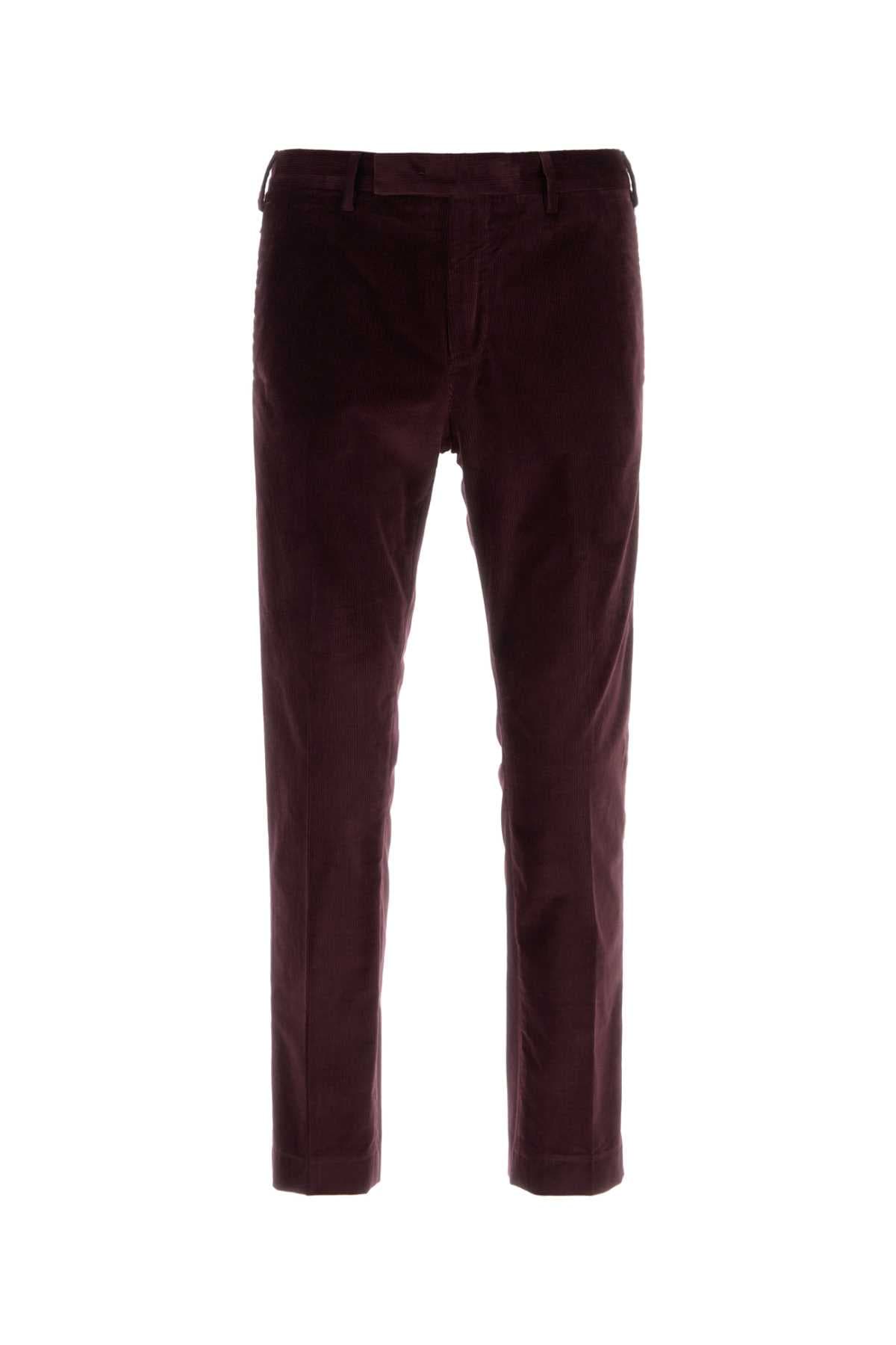 Grape stretch corduroy pant