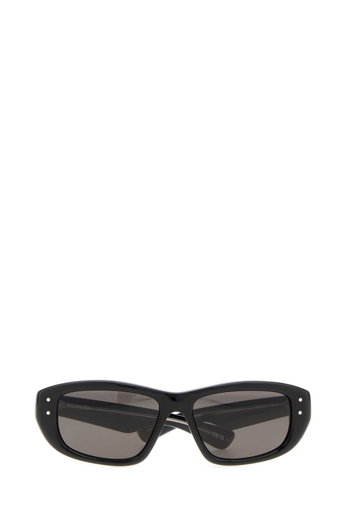 Black acetate sunglasses - мініатюра 2