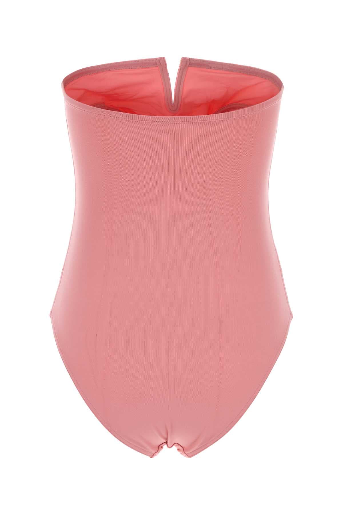 Pink stretch nylon Apparence swimsuit - мініатюра 2