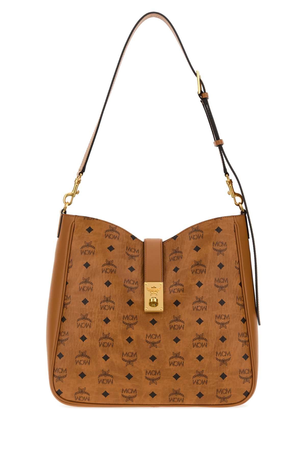 Printed canvas Tracy shopping bag