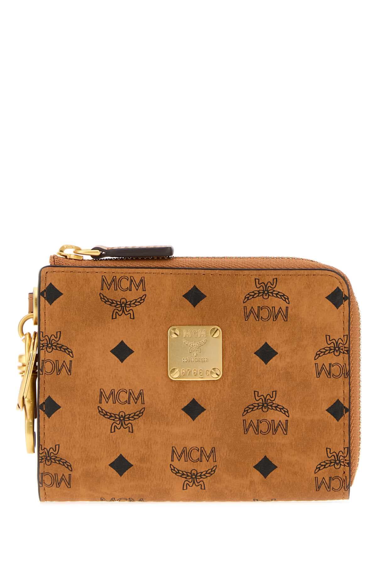Printed canvas Aren card holder