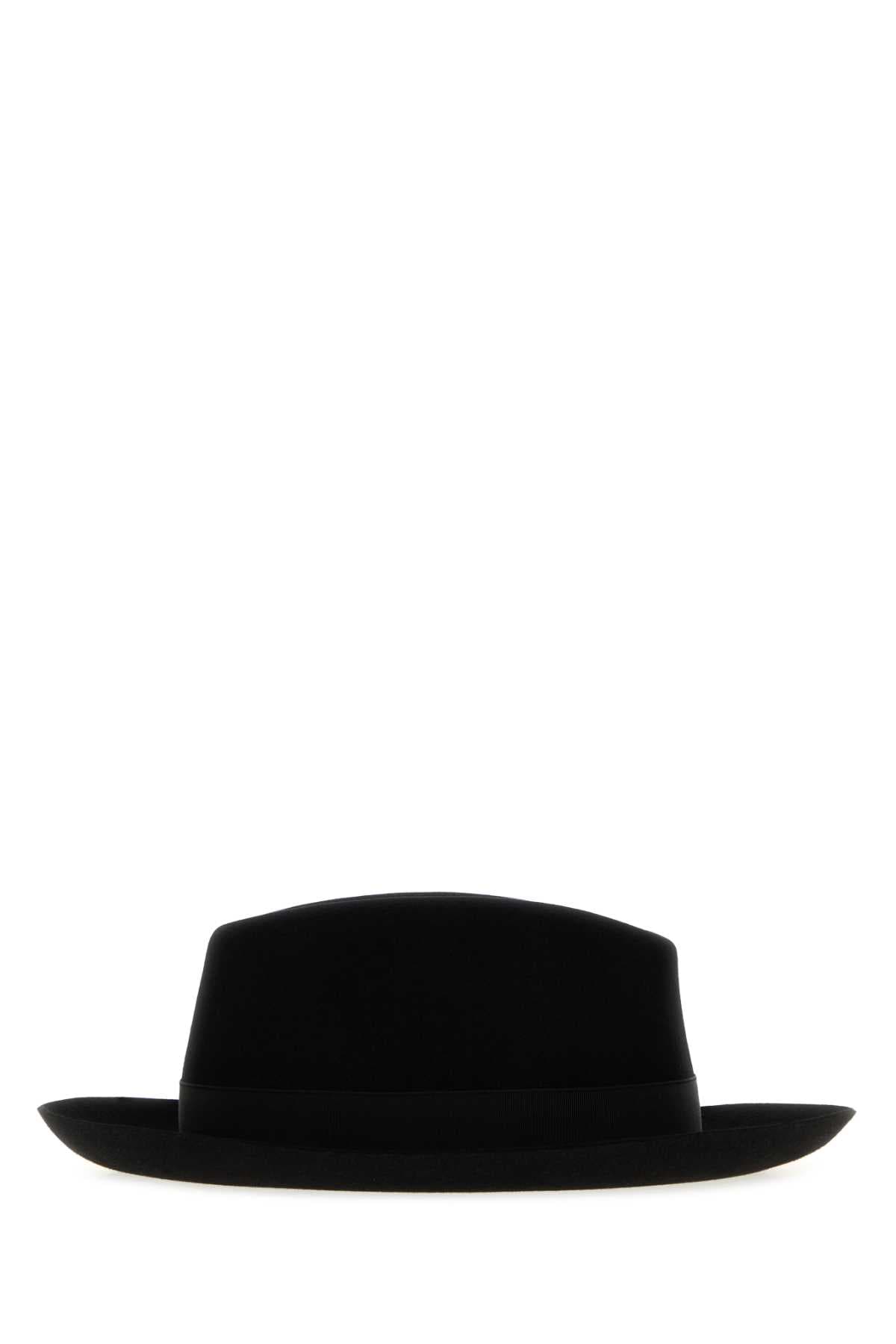 Black felt 50 Grammi hat - мініатюра 2