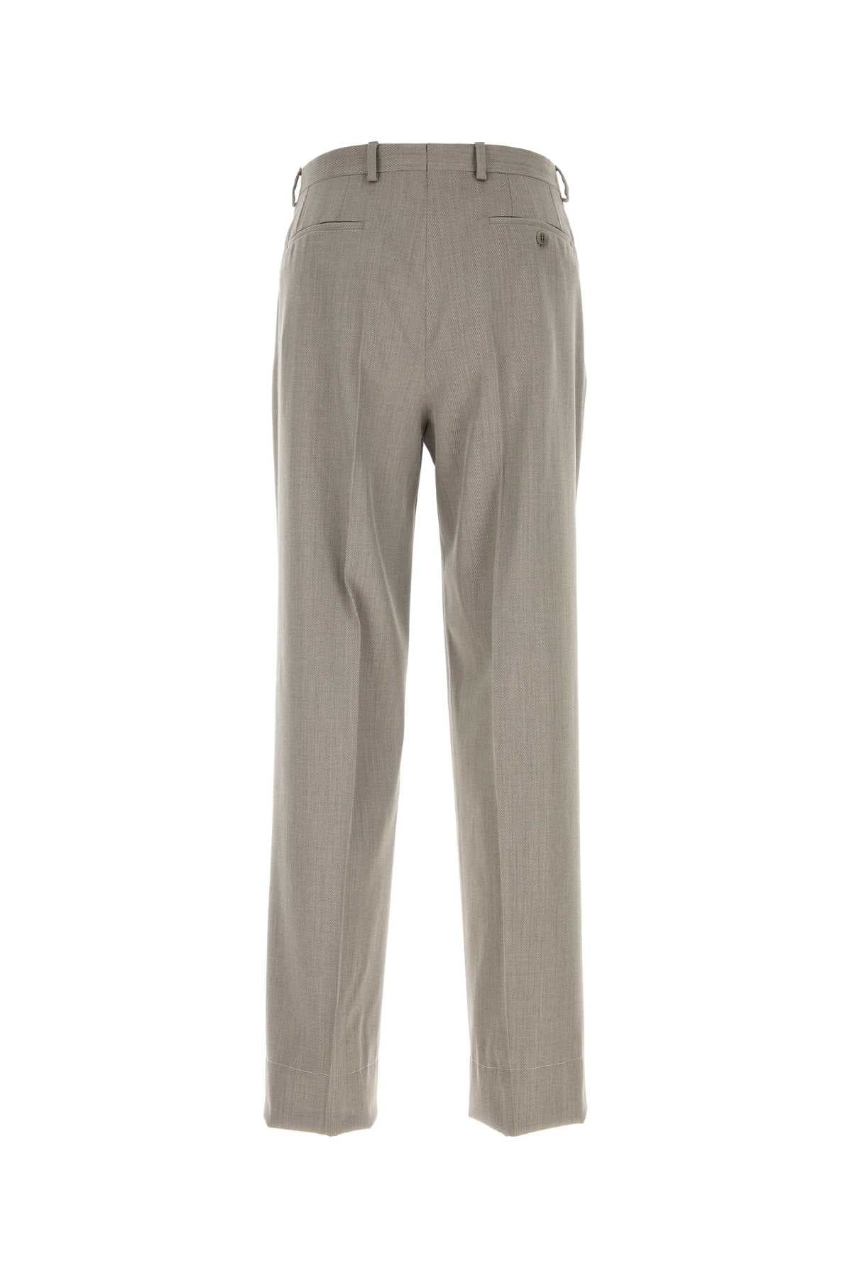 Dove grey wool pant - мініатюра 2