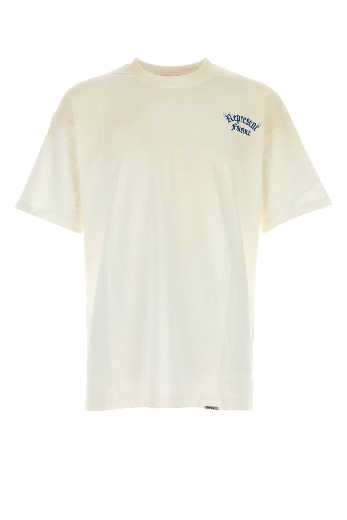 White cotton t-shirt
