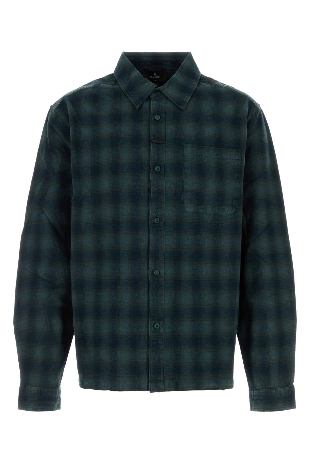 Embroidered cotton shirt