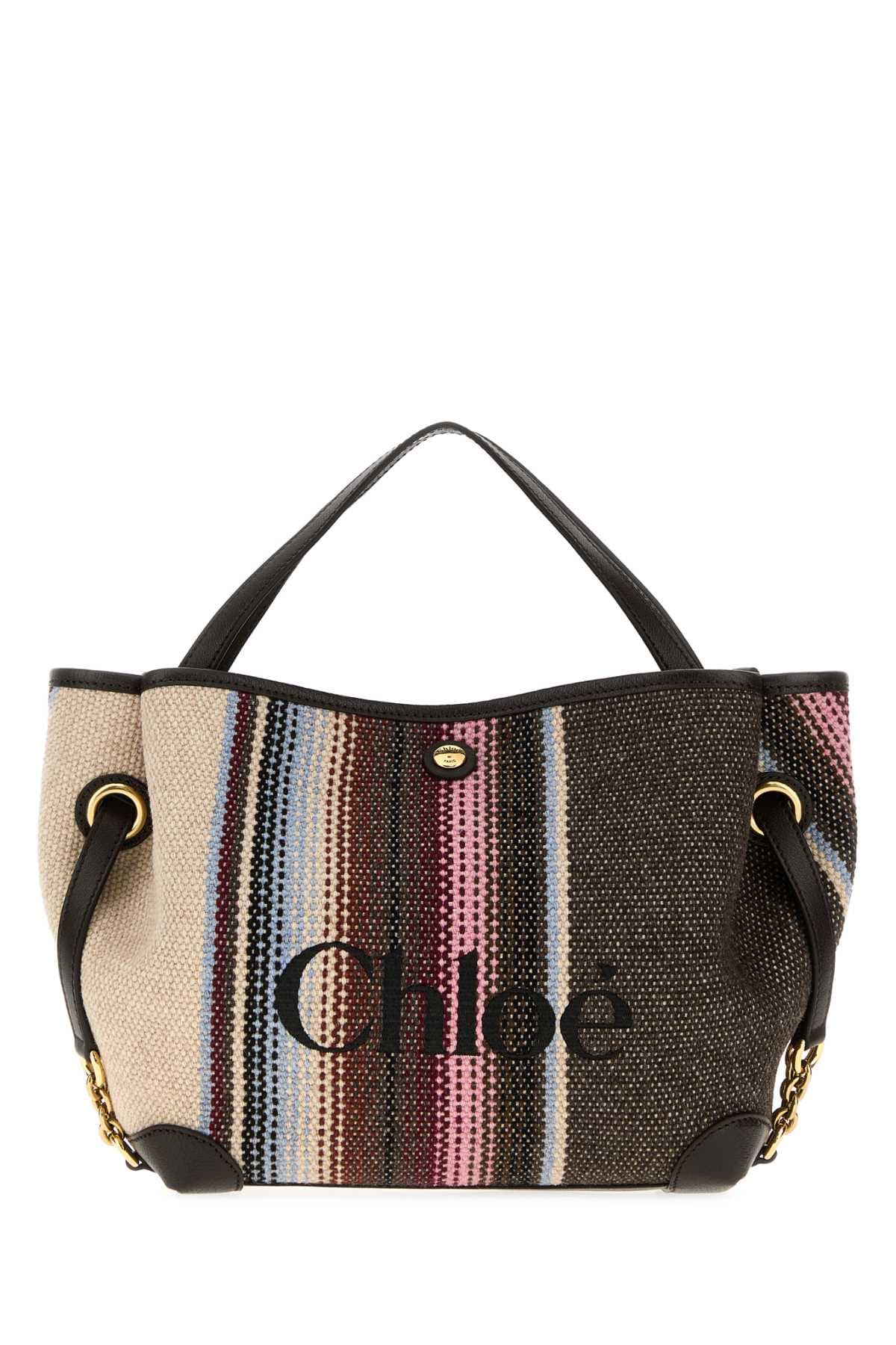Multicolor fabric small Chloé Clover handbag