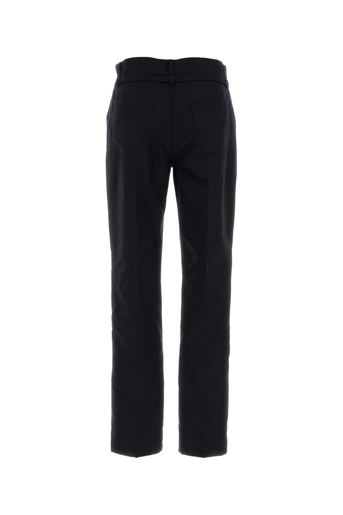 Midnight blue wool Persy pant - мініатюра 2