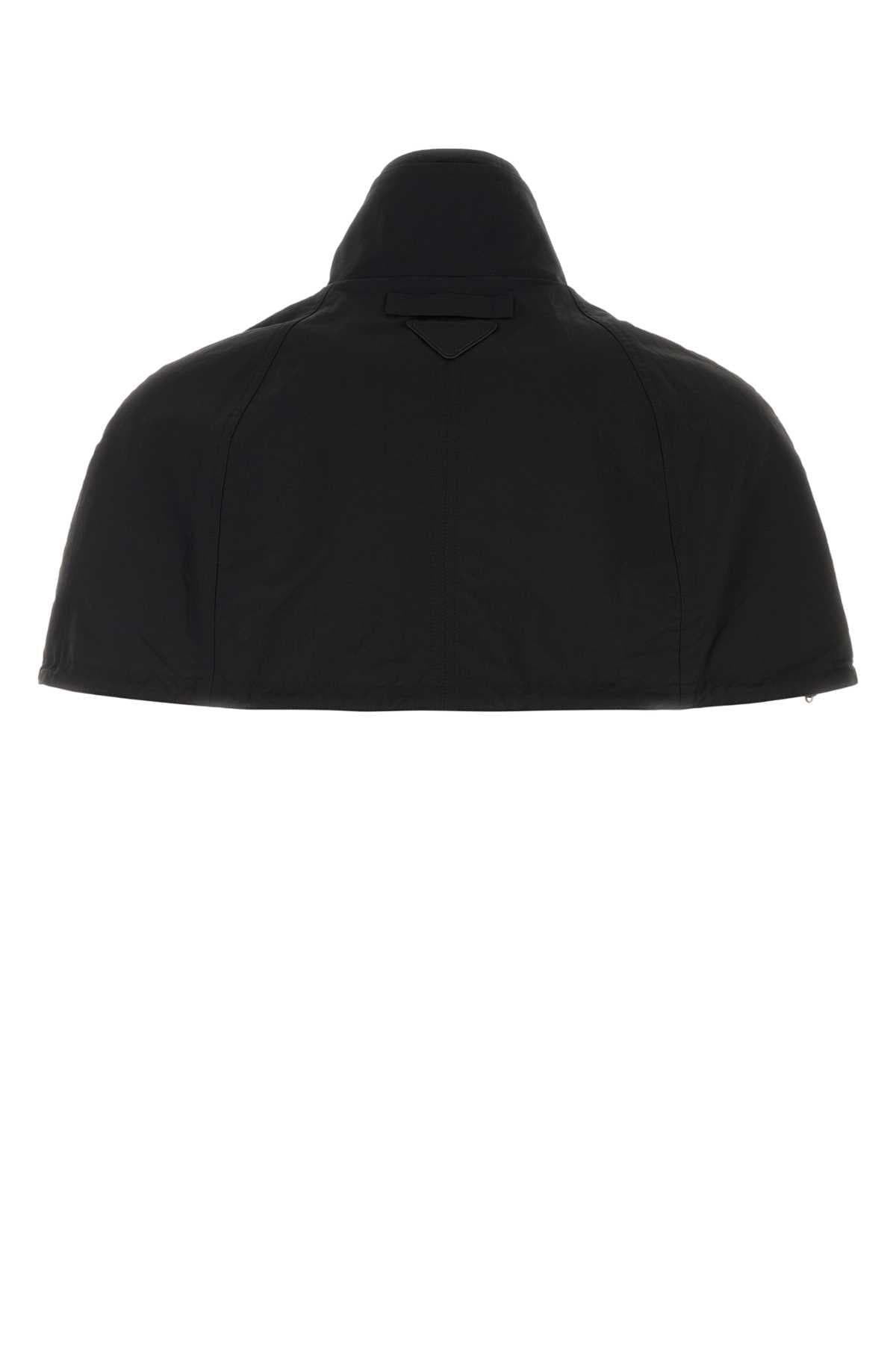 Black nylon cape - мініатюра 2