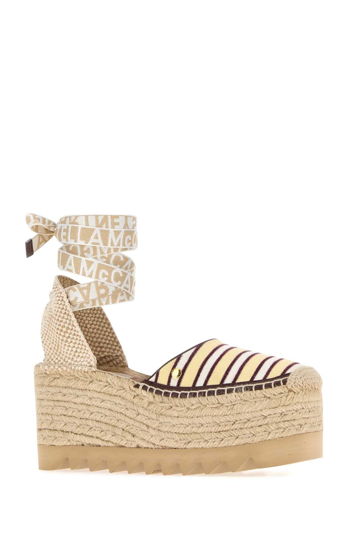 Embroidered canvas Gaia wedges - мініатюра 2