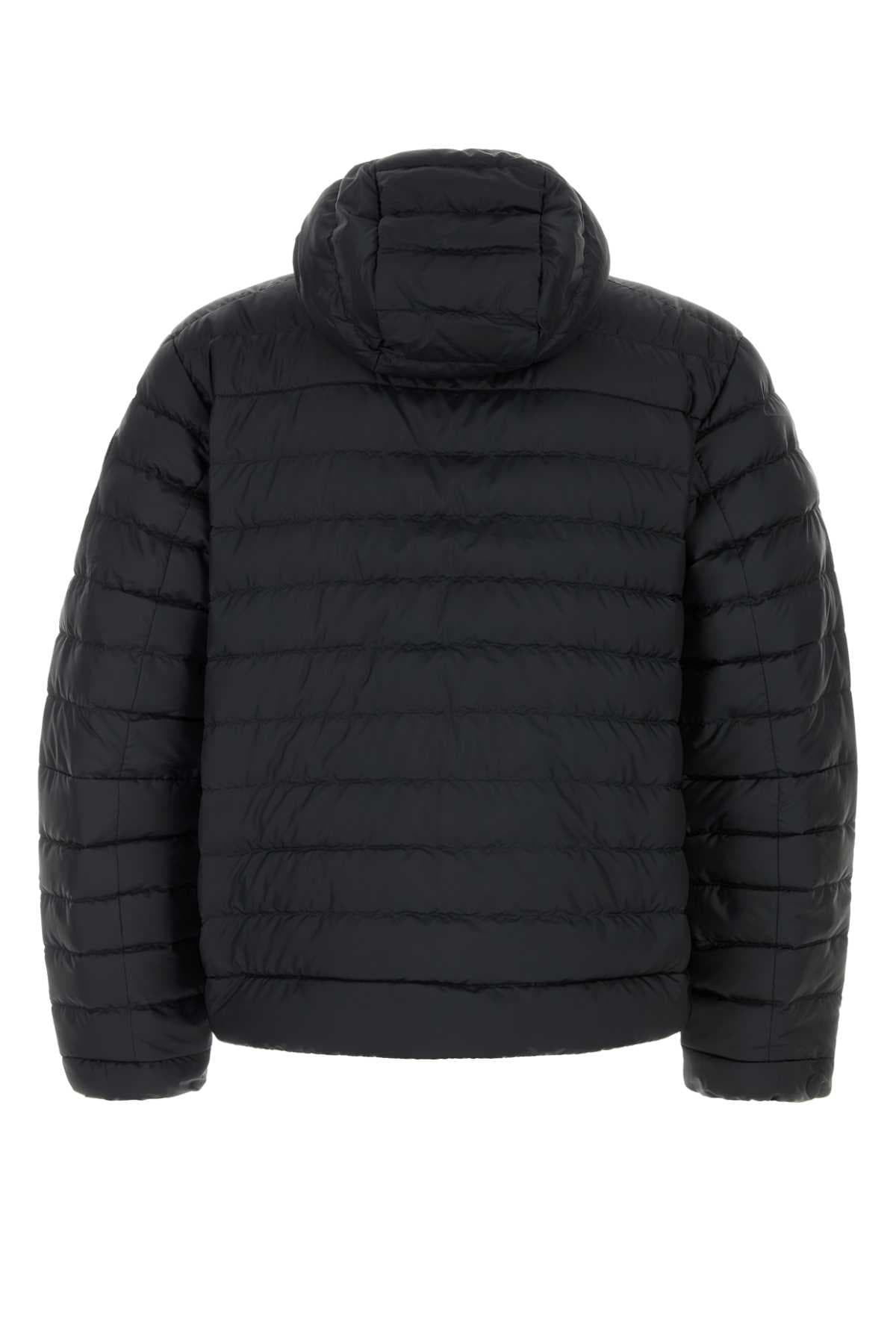 Black polyester Stratus down jacket - мініатюра 2