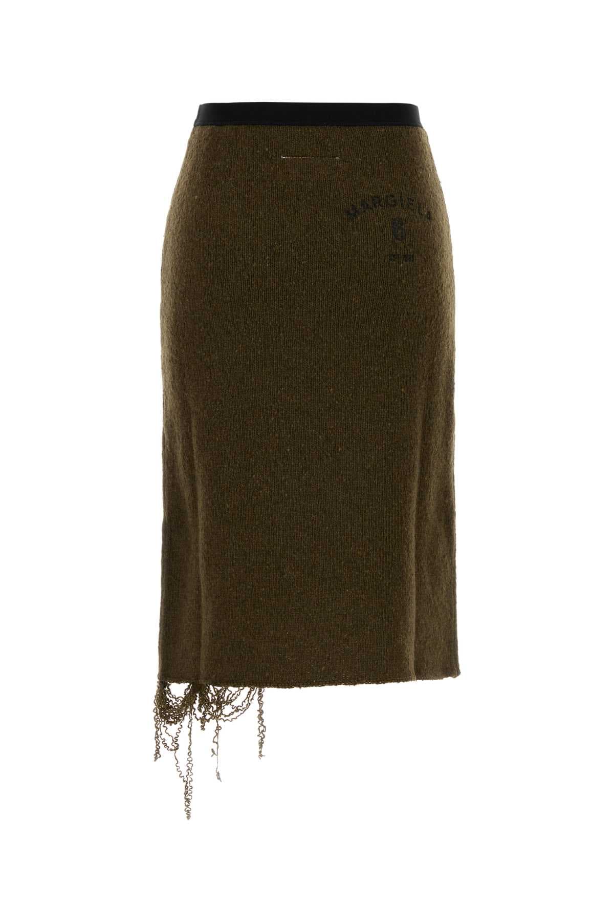 Mud wool blend skirt - мініатюра 2