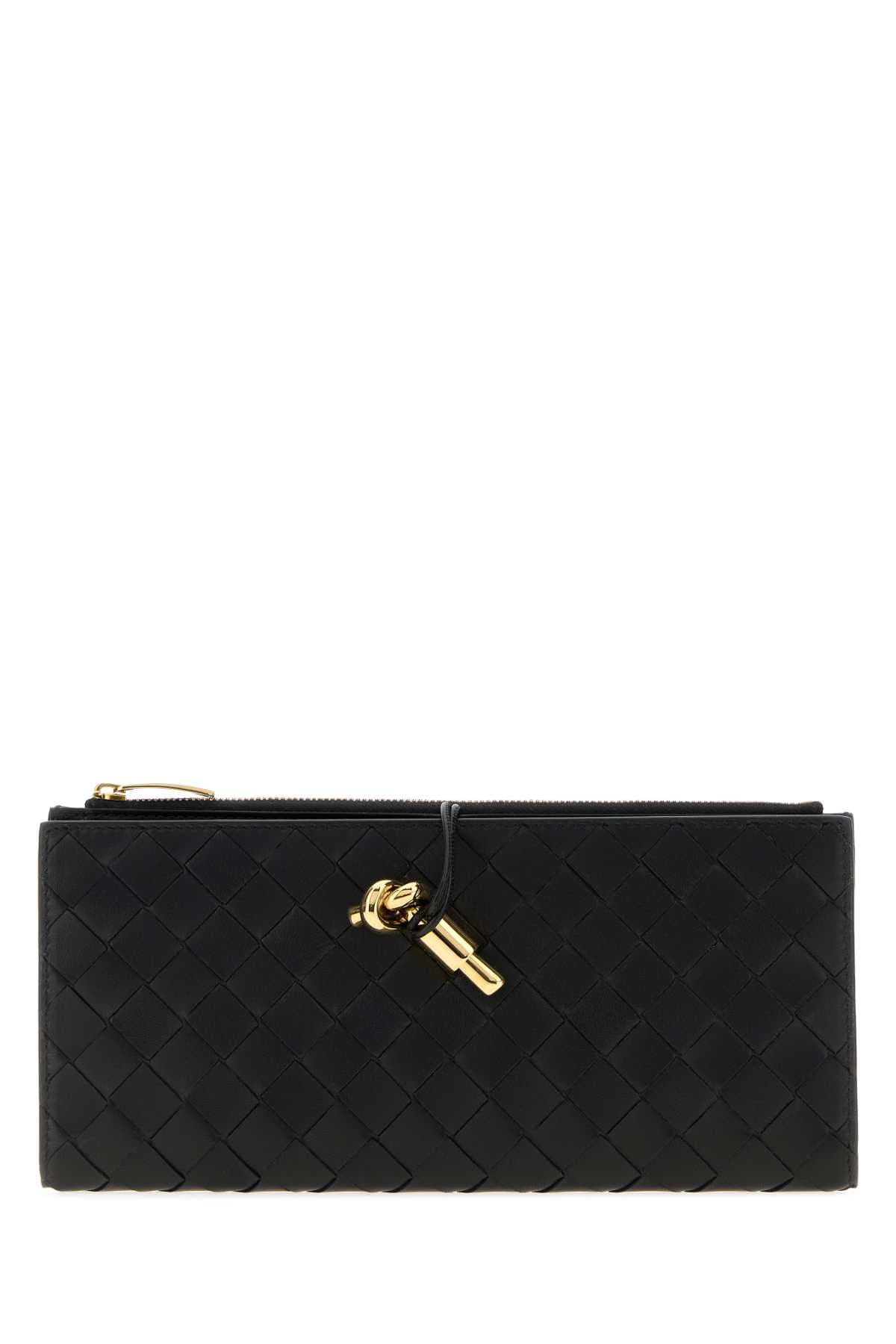 Black nappa leather Andiamo wallet