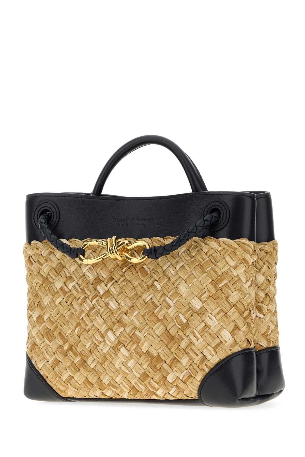 Raffia small Andiamo handbag - мініатюра 2