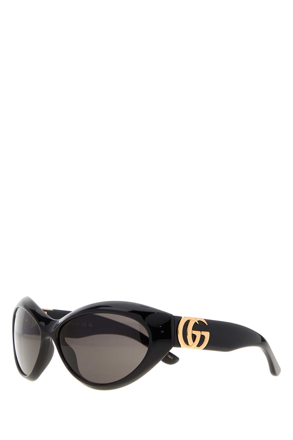 Black acetate sunglasses