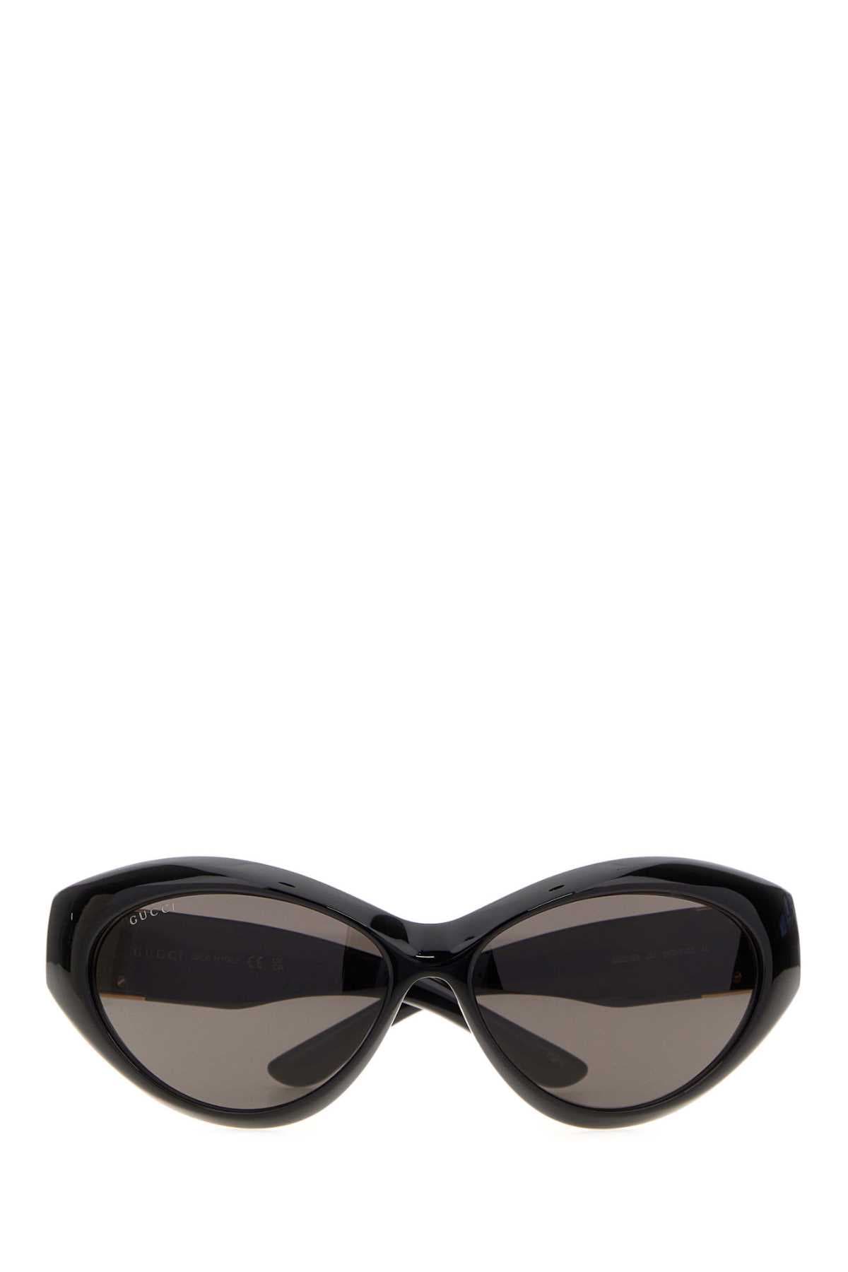 Black acetate sunglasses - мініатюра 2
