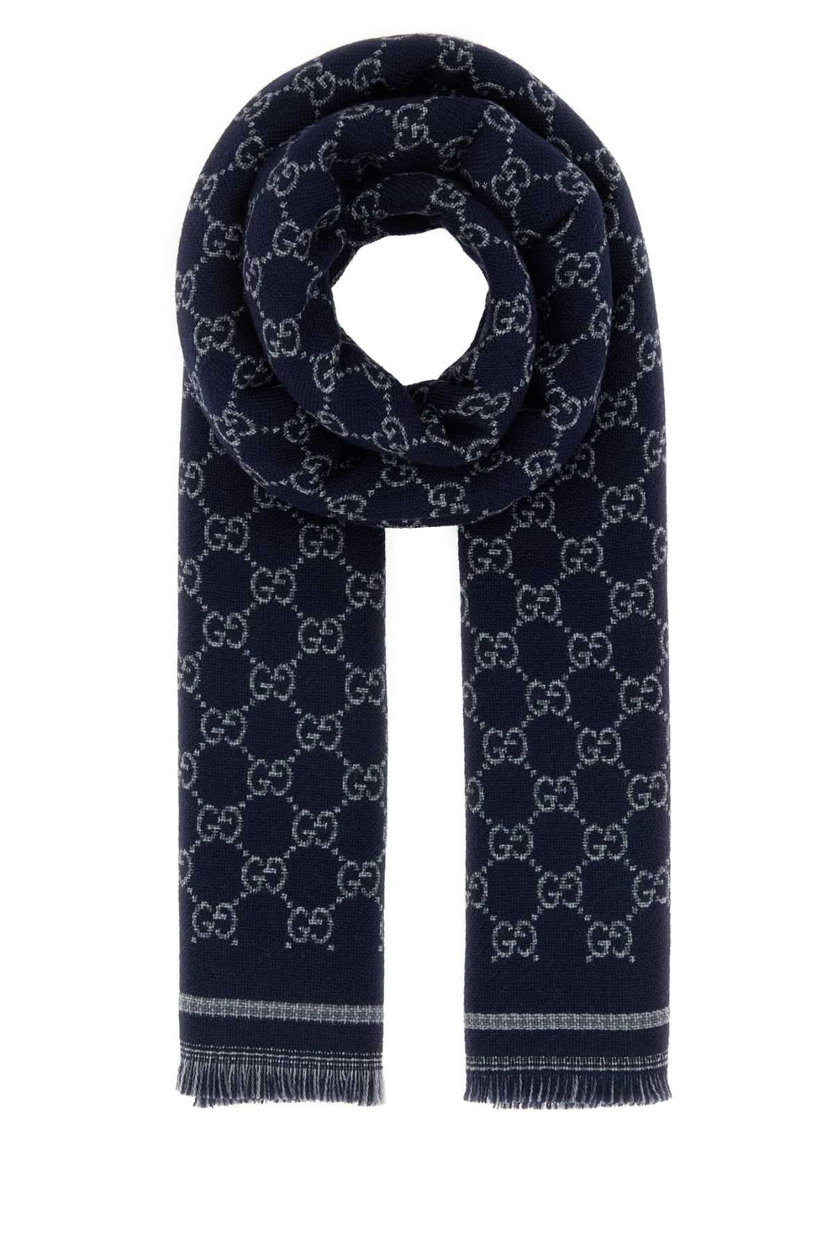 GG jacquard scarf