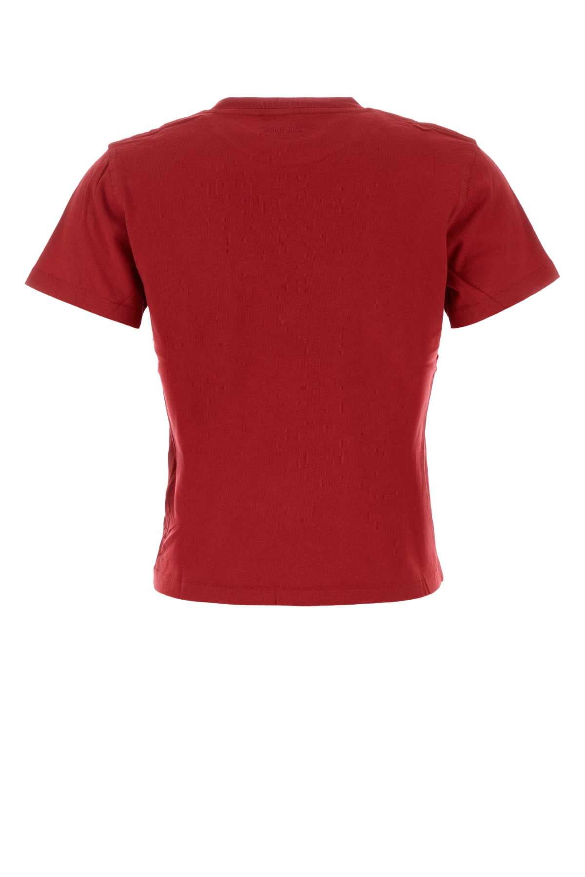 Red cotton Shelley t-shirt - мініатюра 2