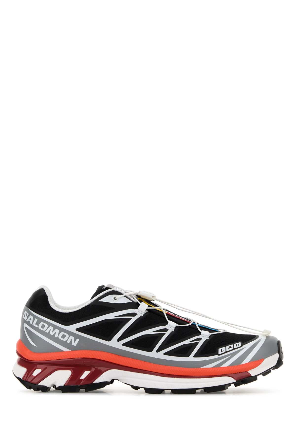 Multicolor fabric and rubber XT-6 sneakers