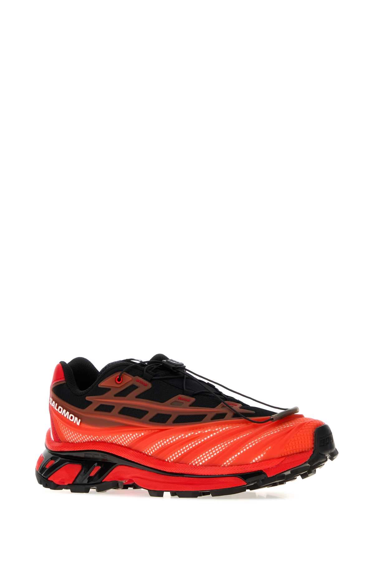 Two-tone rubber and tech fabric XT-Evo sneakers - мініатюра 2