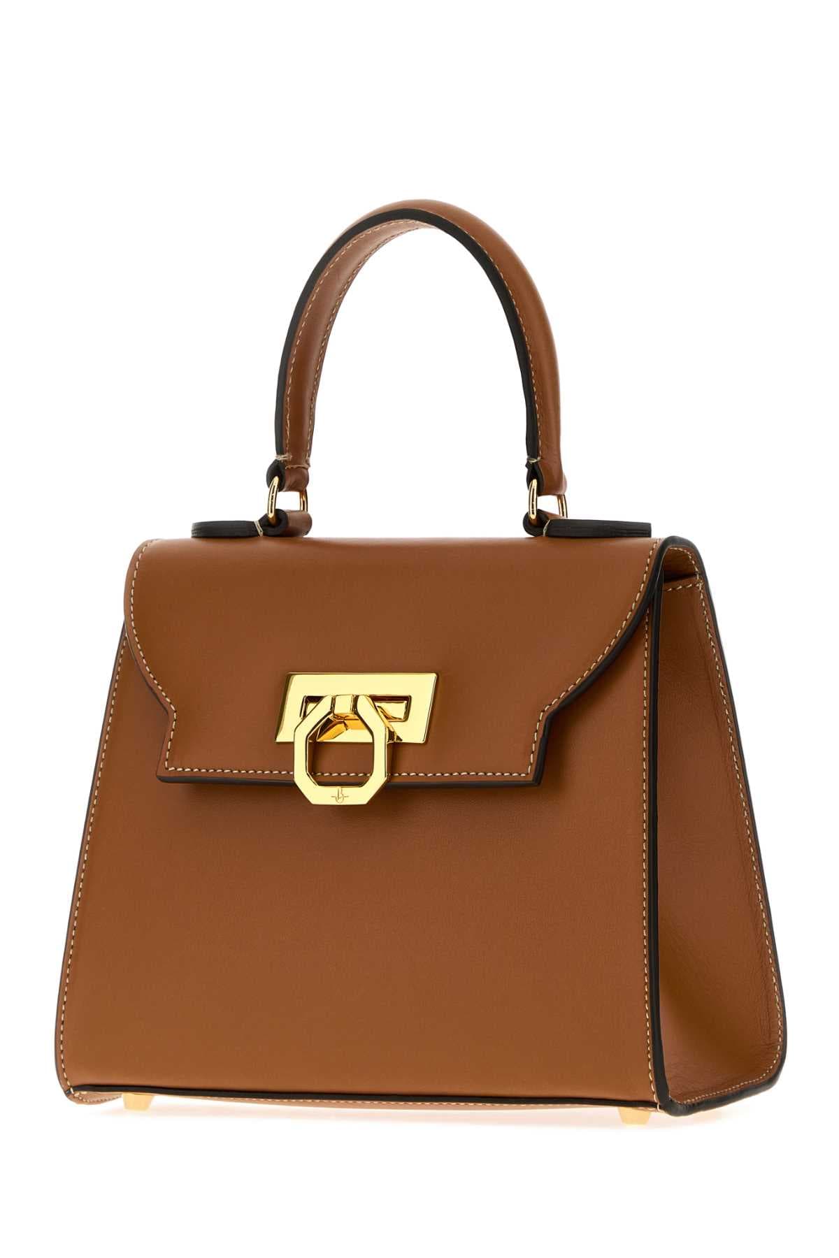 Camel leather Erika handbag - мініатюра 2