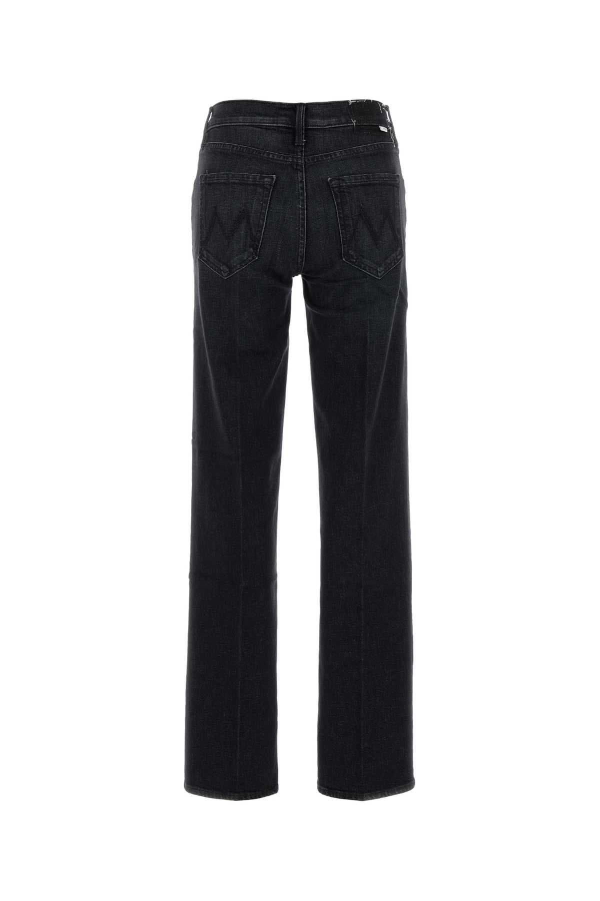 Black stretch denim jeans - мініатюра 2