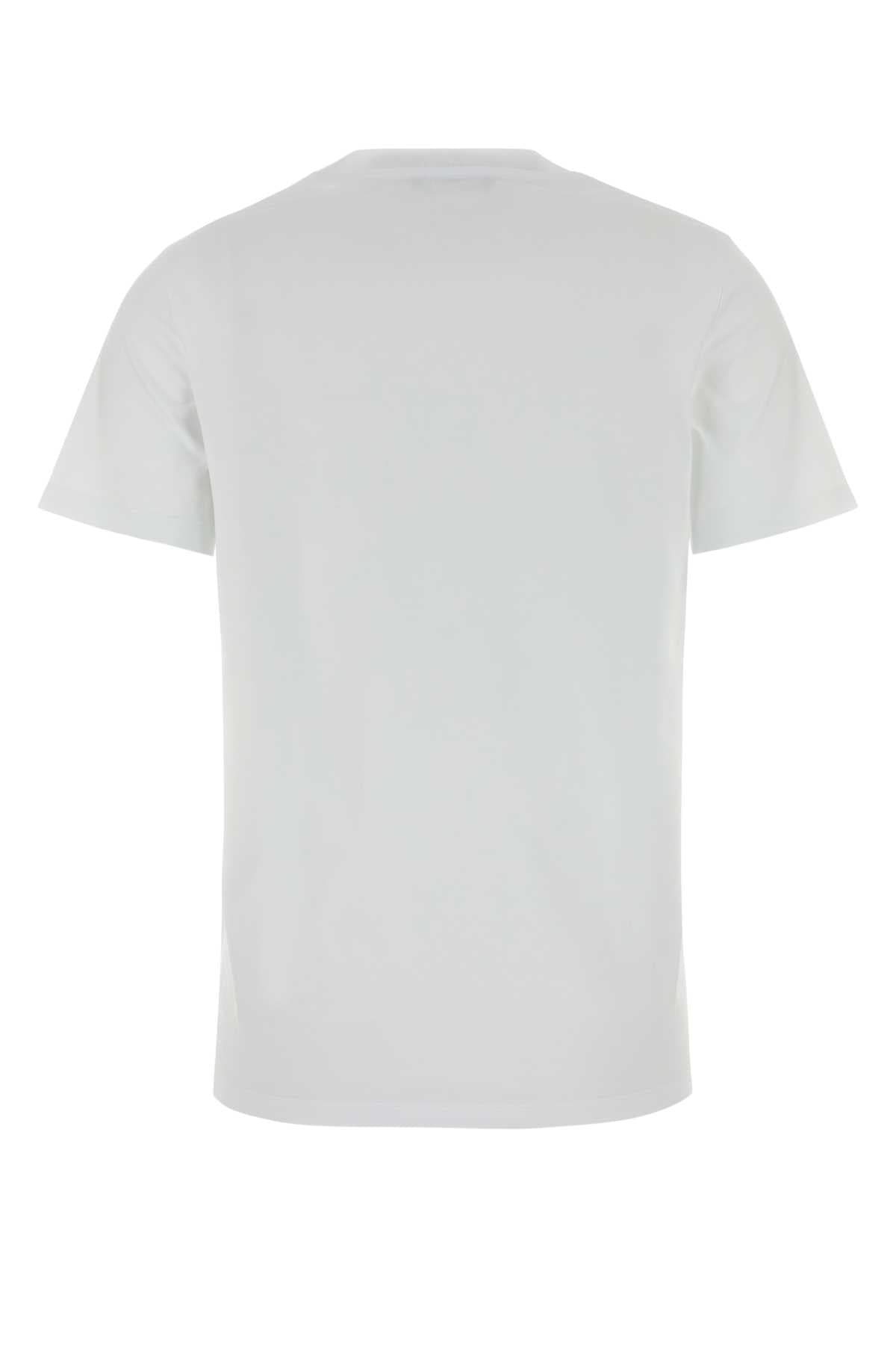 White cotton t-shirt - мініатюра 2