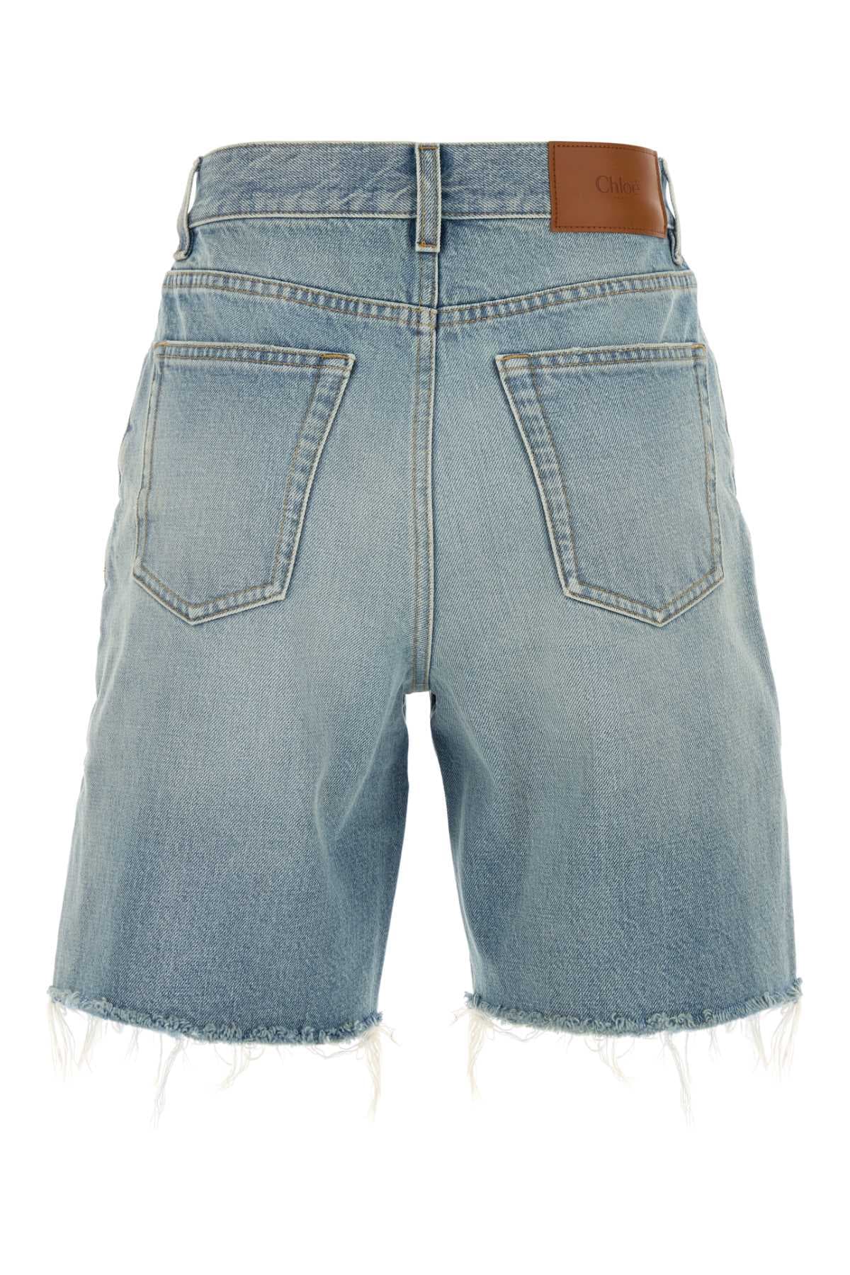 Denim bermuda shorts - мініатюра 2