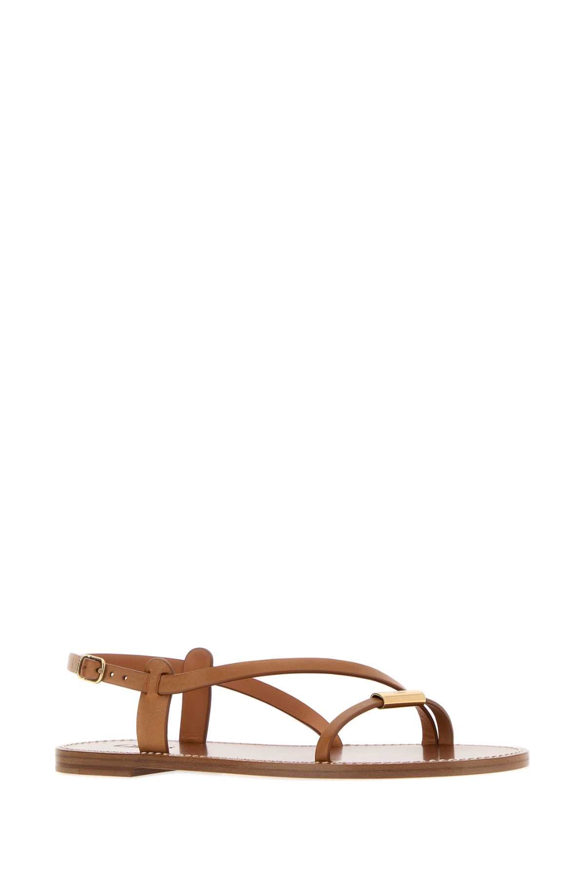 Camel leather Matilda sandals - мініатюра 2