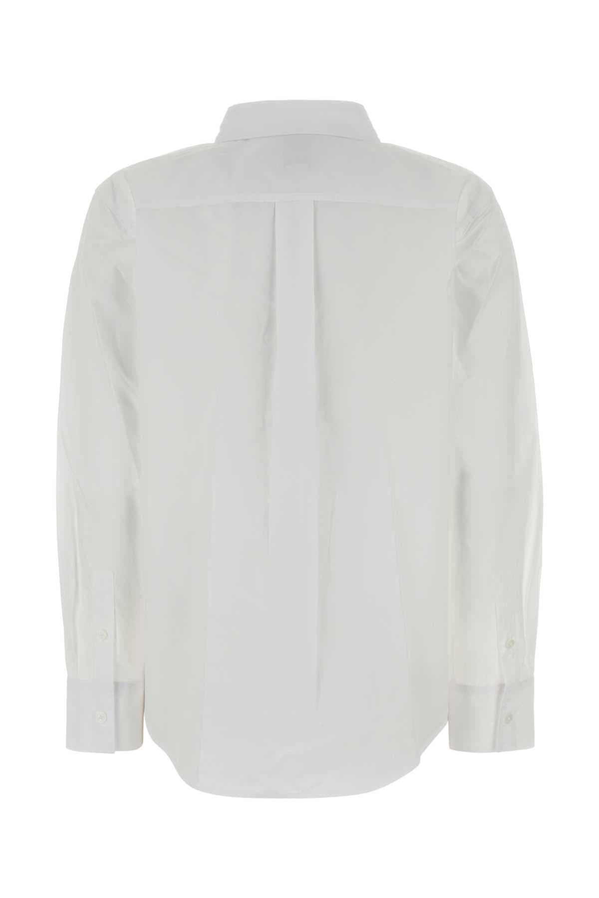 White poplin shirt - мініатюра 2